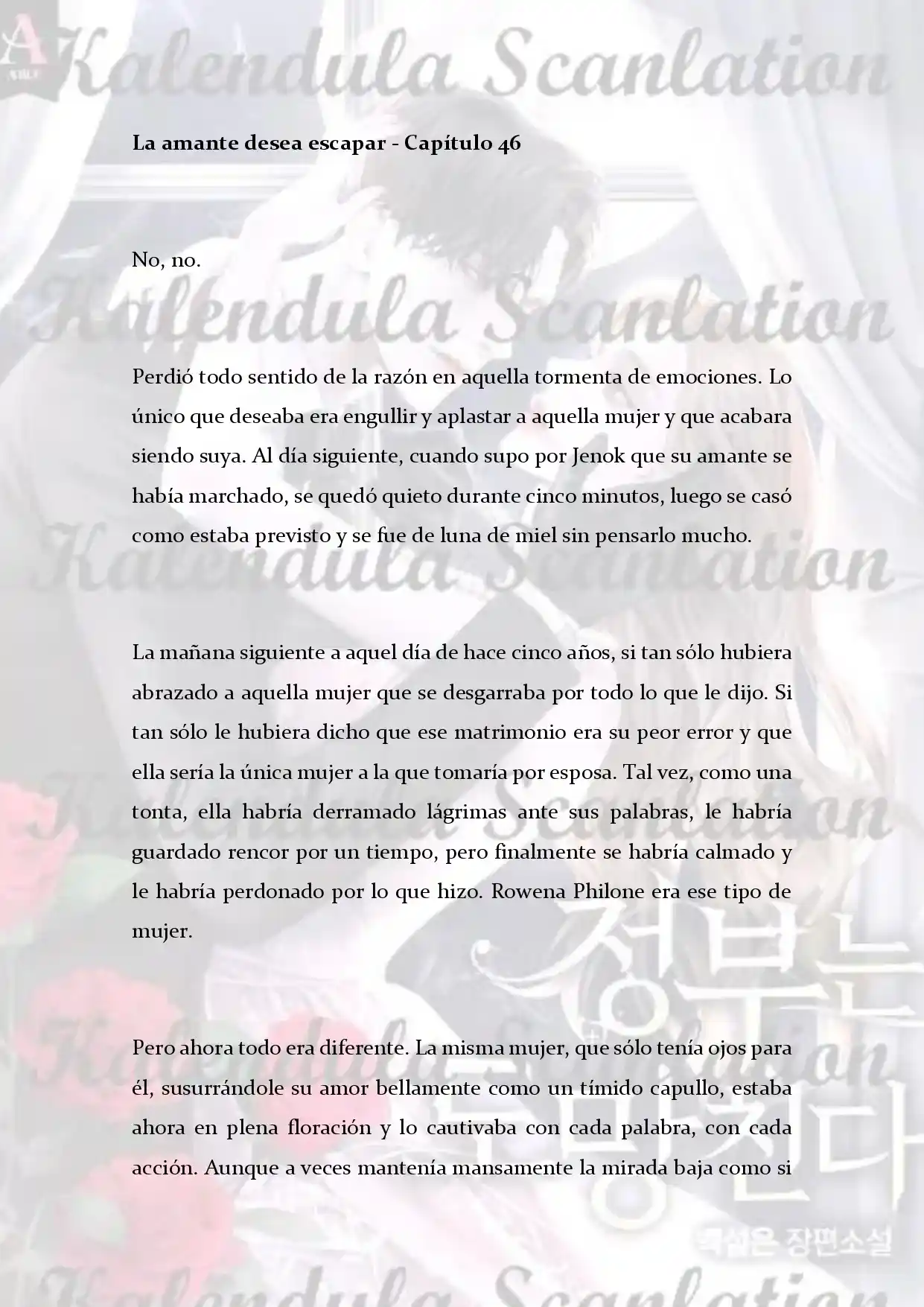 La Amante Desea Escapar (Novela) - Capítulo 46 - Página 3 - LectorTMOo