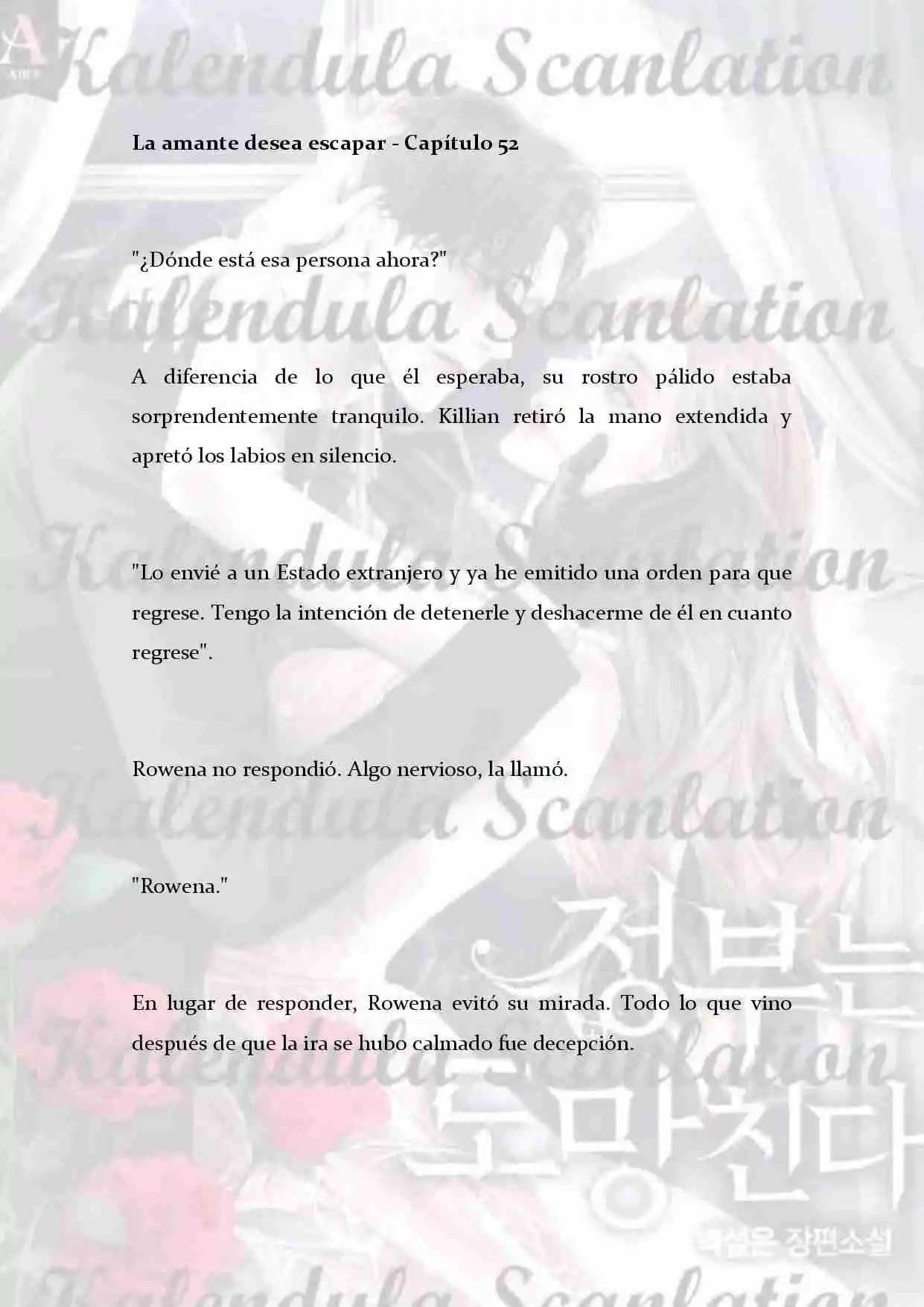 La Amante Desea Escapar (Novela) - Capítulo 52 - Página 3 - LectorTMOo