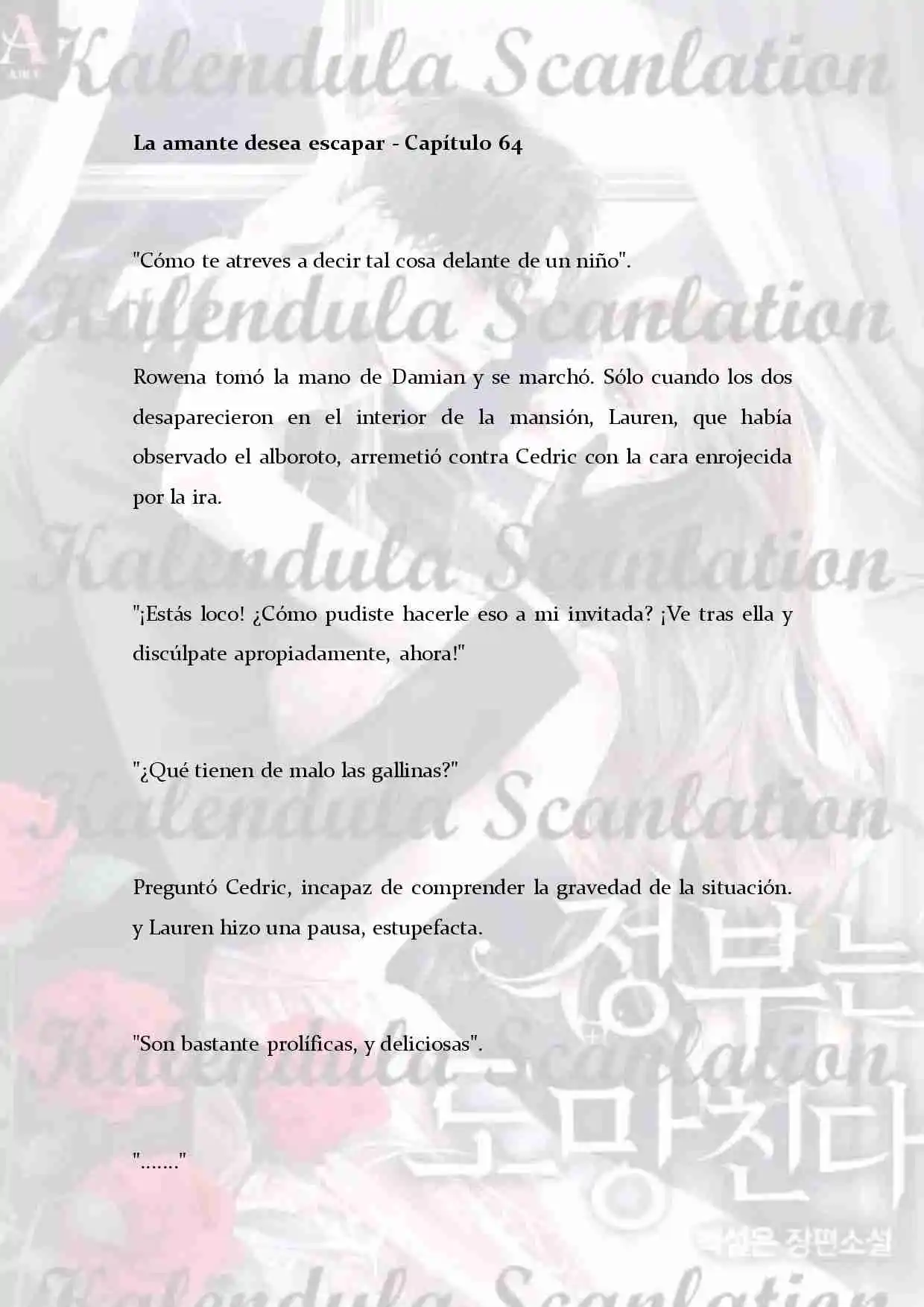 La Amante Desea Escapar (Novela) - Capítulo 64 - Página 3 - LectorTMOo