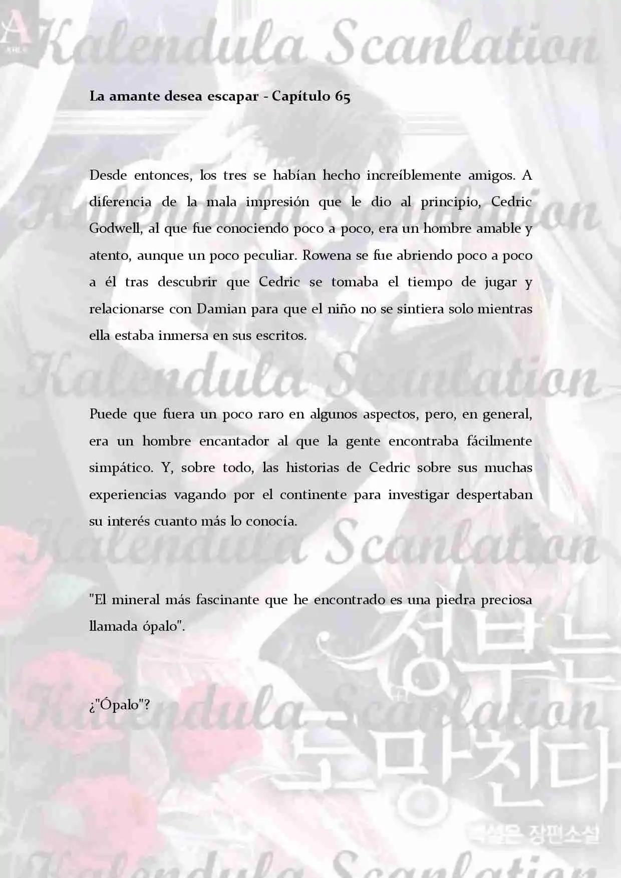 La Amante Desea Escapar (Novela) - Capítulo 65 - Página 3 - LectorTMOo