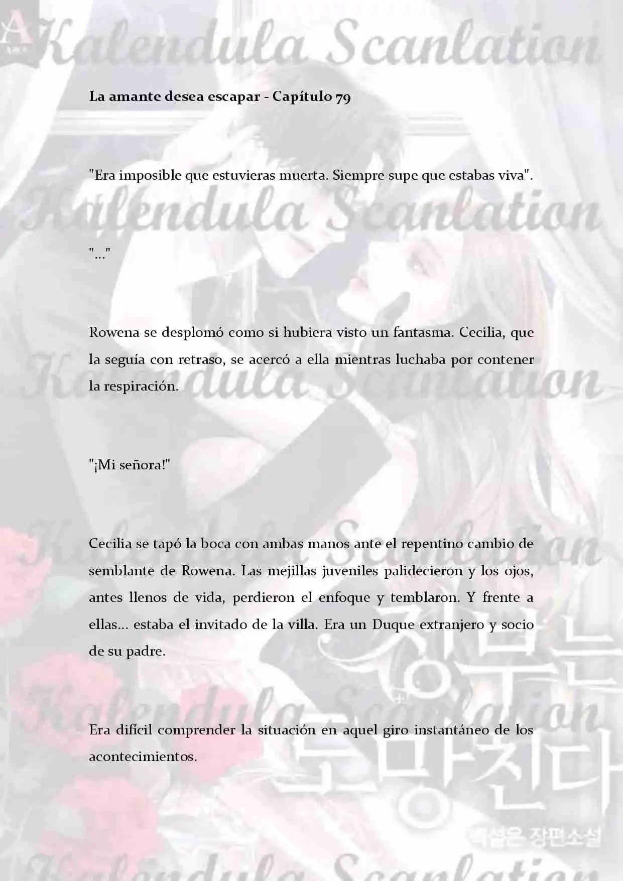 La Amante Desea Escapar (Novela) - Capítulo 79 - Página 3 - LectorTMOo