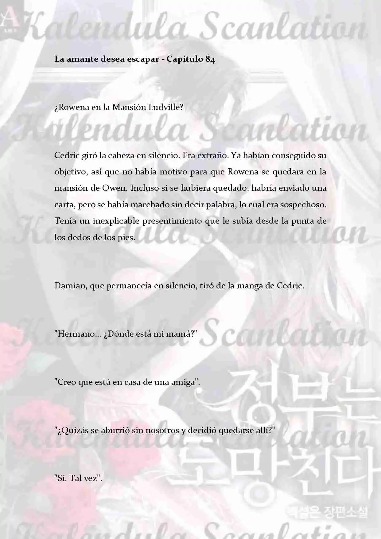 La Amante Desea Escapar (Novela) - Capítulo 84 - Página 3 - LectorTMOo