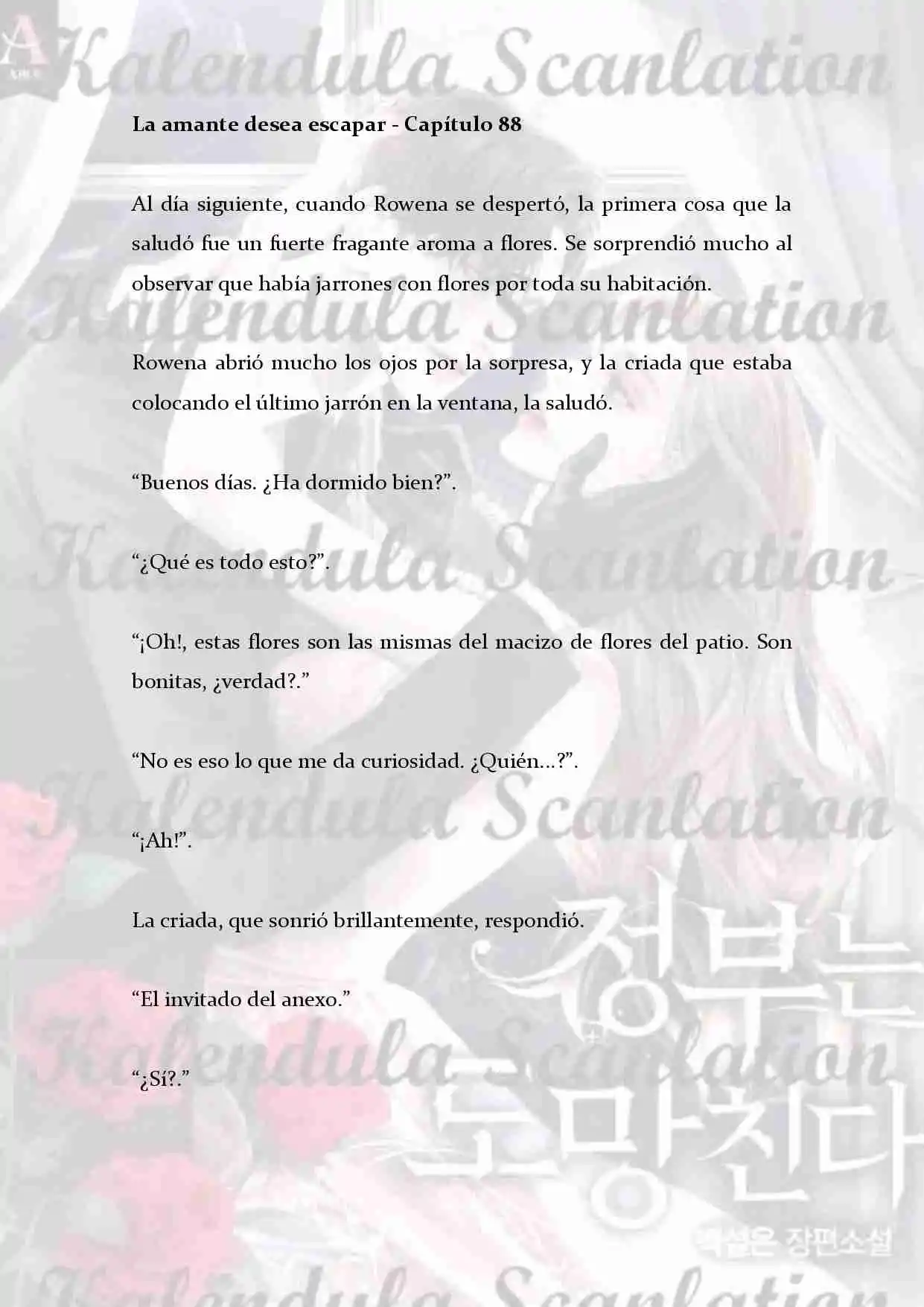 La Amante Desea Escapar (Novela) - Capítulo 88 - Página 3 - LectorTMOo