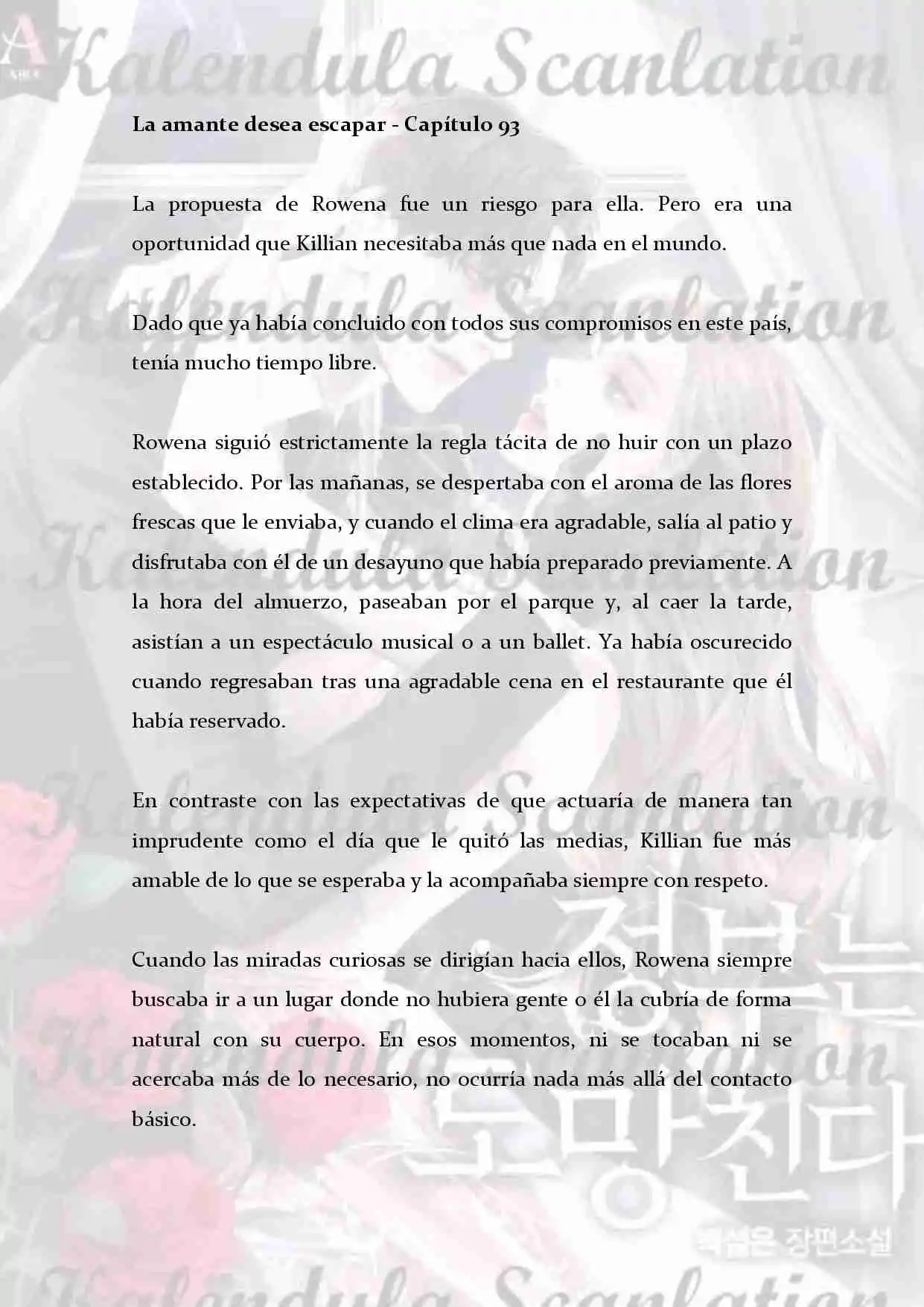 La Amante Desea Escapar (Novela) - Capítulo 93 - Página 3 - LectorTMOo