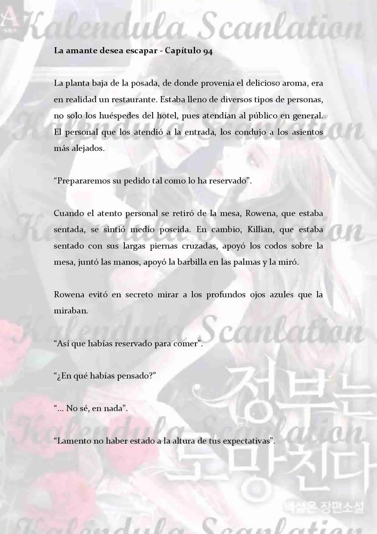 La Amante Desea Escapar (Novela) - Capítulo 94 - Página 3 - LectorTMOo