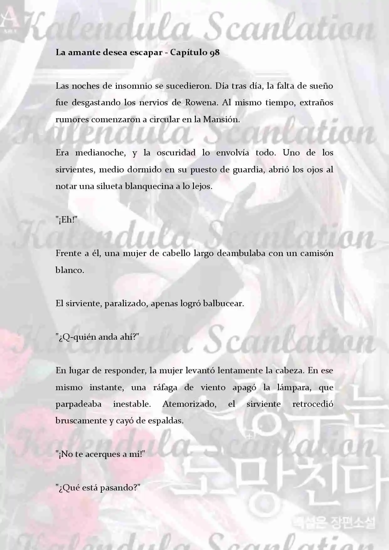 La Amante Desea Escapar (Novela) - Capítulo 98 - Página 3 - LectorTMOo