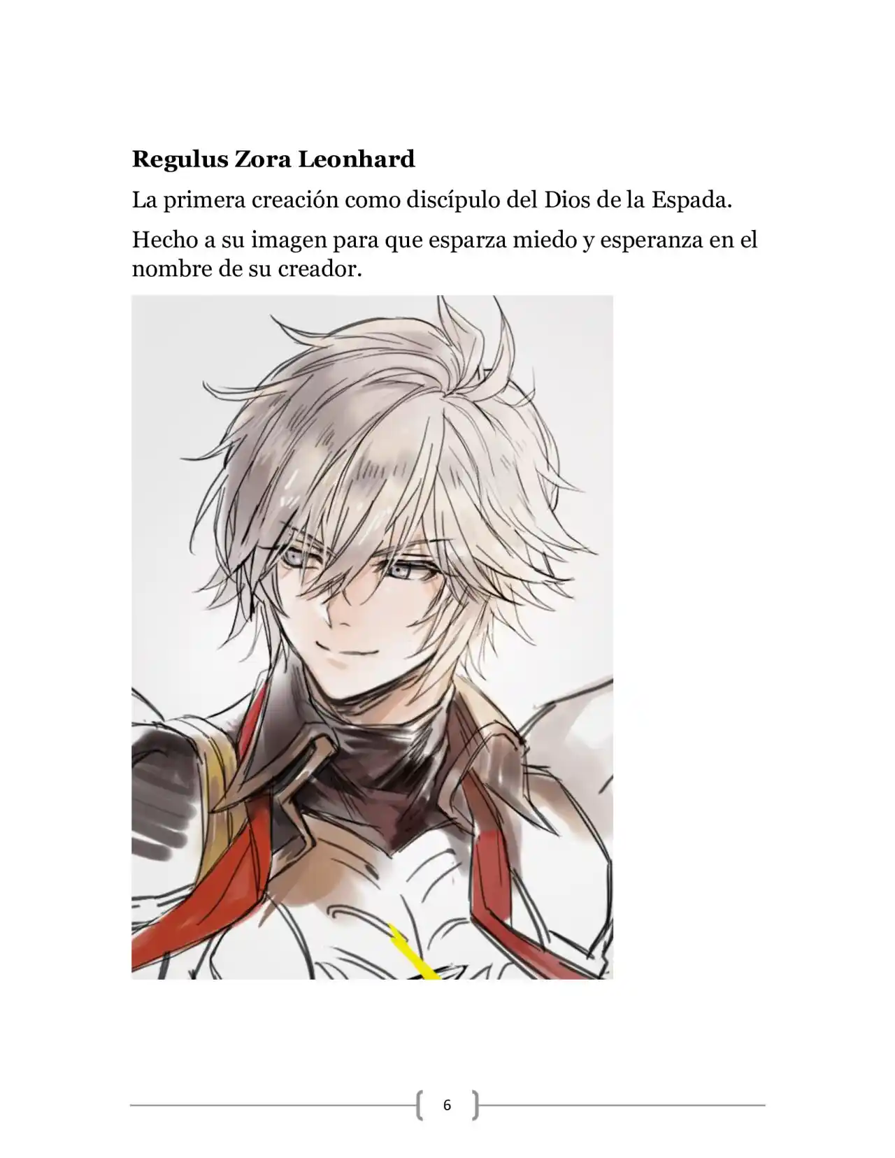La Ambición Del Dios De La Espada (Novela) - Capítulo 1 - Página 6 - LectorTMOo