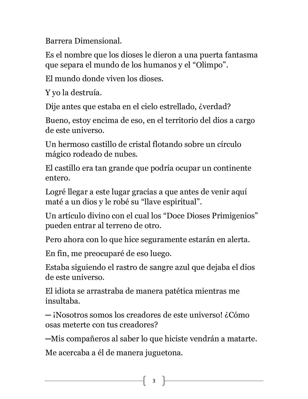 La Ambición Del Dios De La Espada (Novela) - Capítulo 1 - Página 16 - LectorTMOo