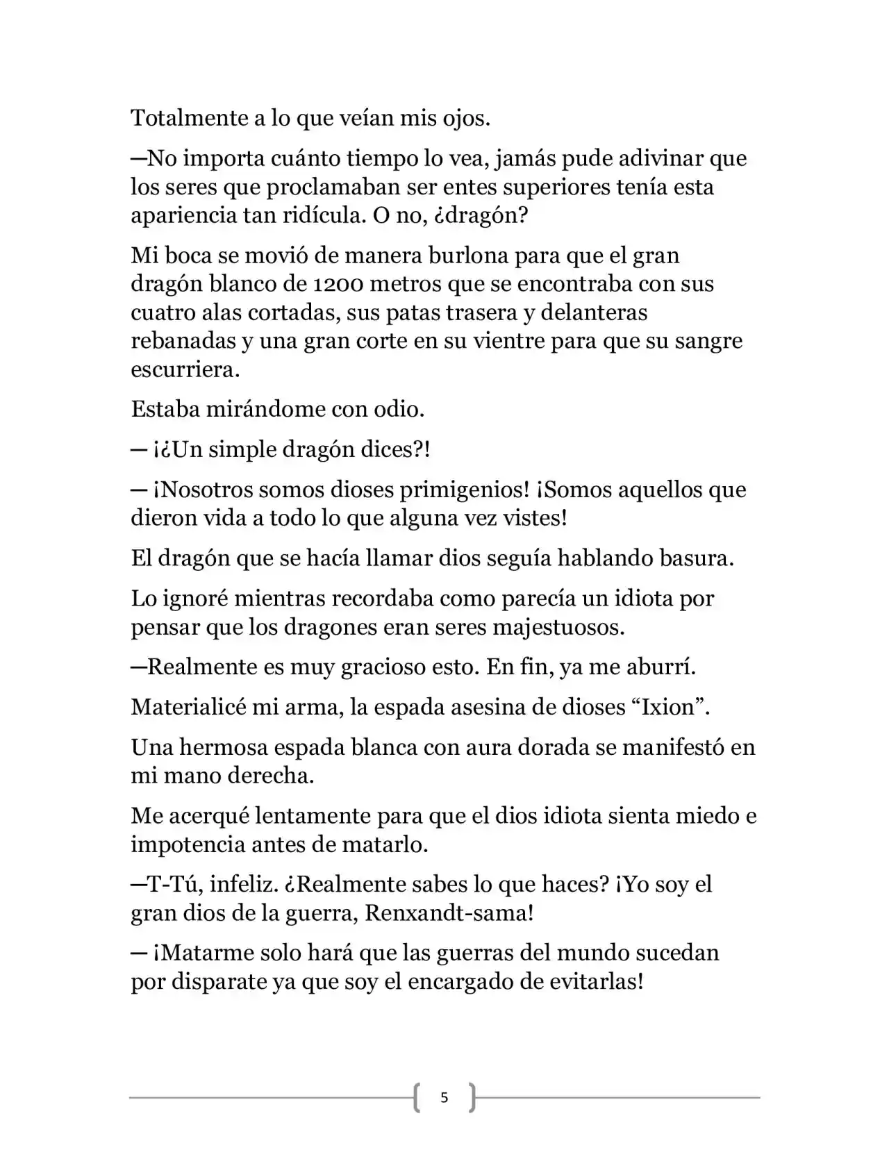 La Ambición Del Dios De La Espada (Novela) - Capítulo 1 - Página 18 - LectorTMOo