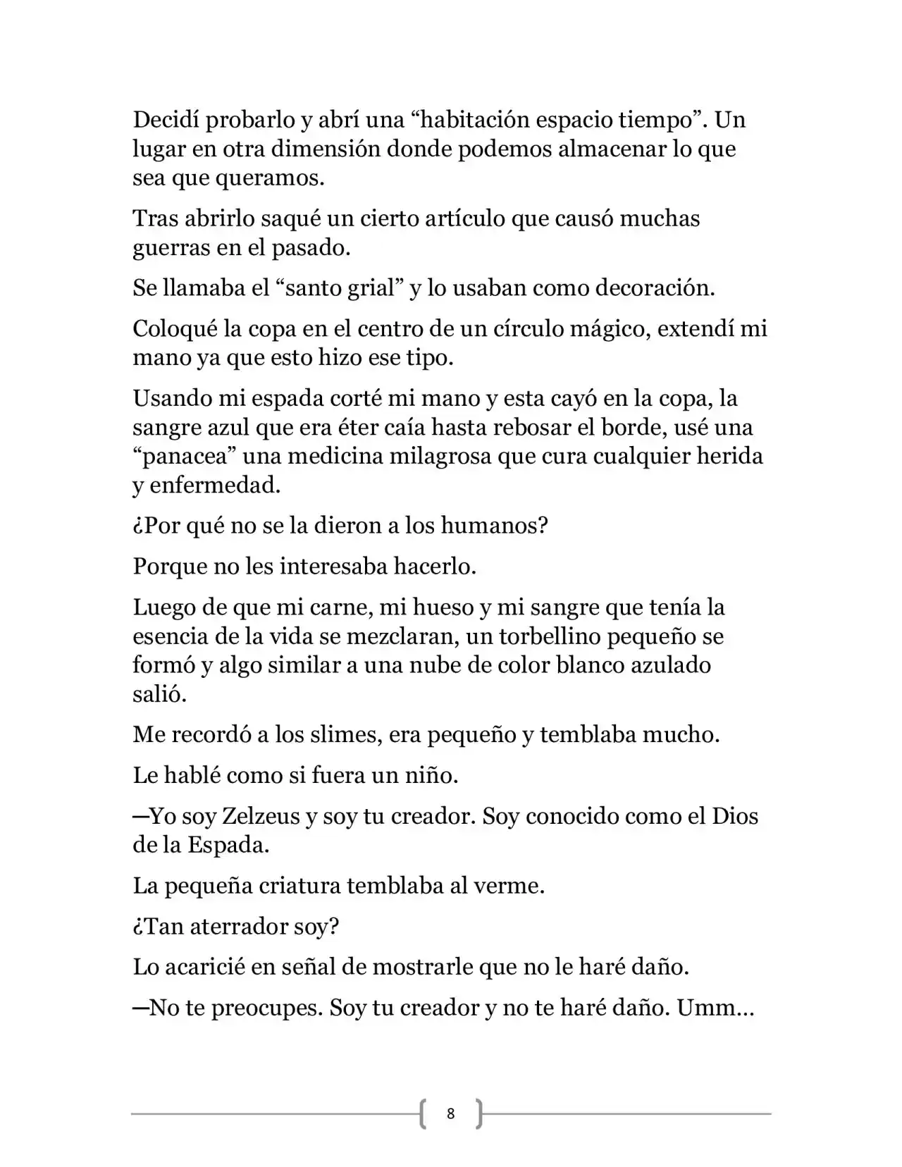 La Ambición Del Dios De La Espada (Novela) - Capítulo 1 - Página 21 - LectorTMOo