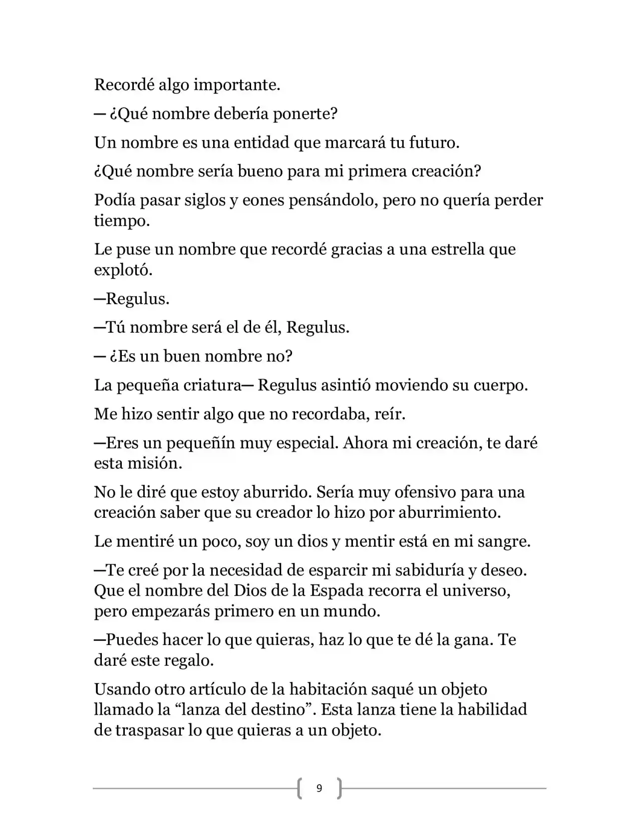 La Ambición Del Dios De La Espada (Novela) - Capítulo 1 - Página 22 - LectorTMOo