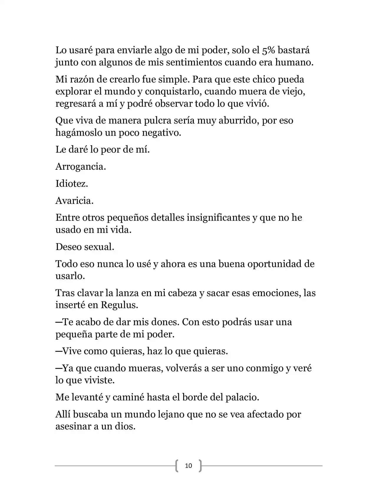 La Ambición Del Dios De La Espada (Novela) - Capítulo 1 - Página 23 - LectorTMOo