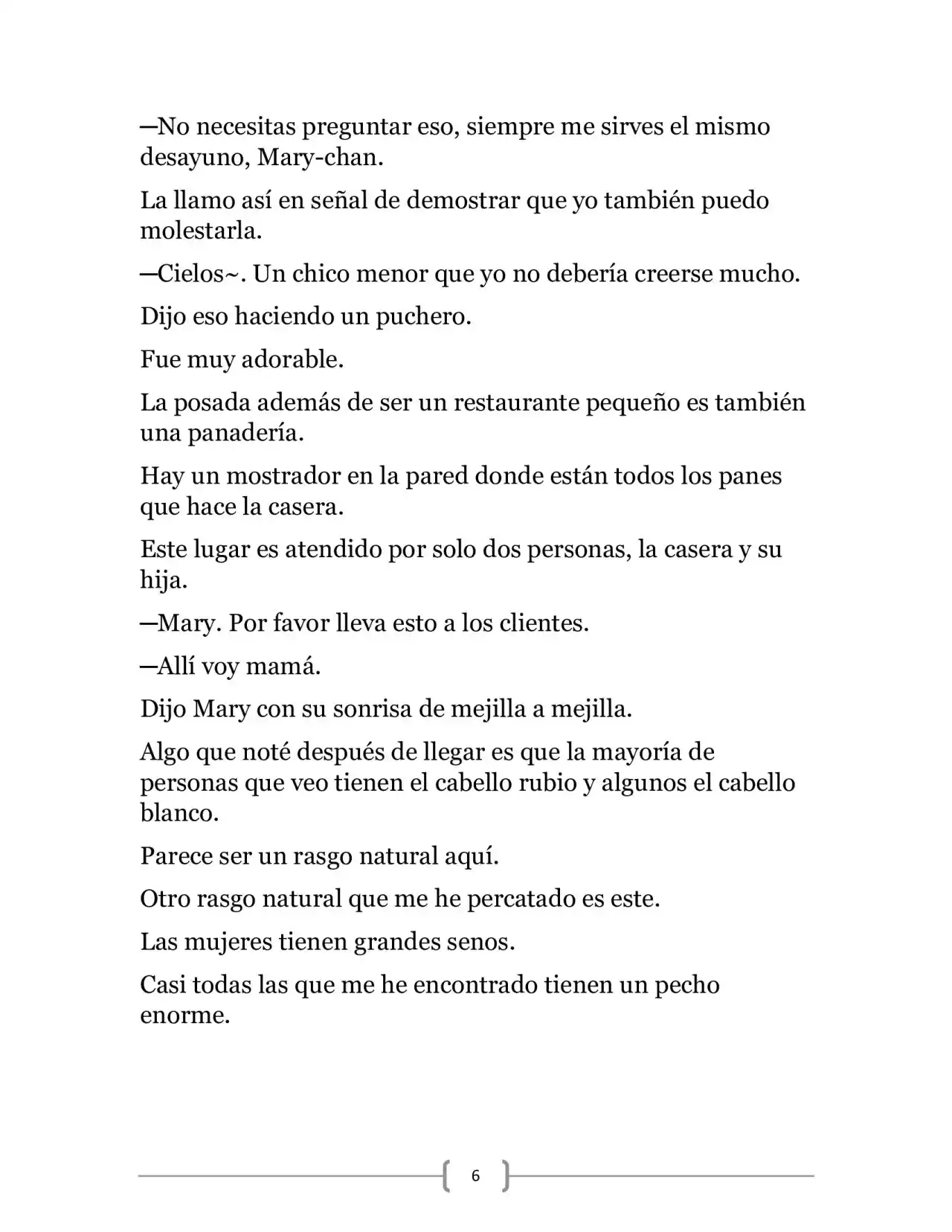 La Ambición Del Dios De La Espada (Novela) - Capítulo 2 - Página 6 - LectorTMOo