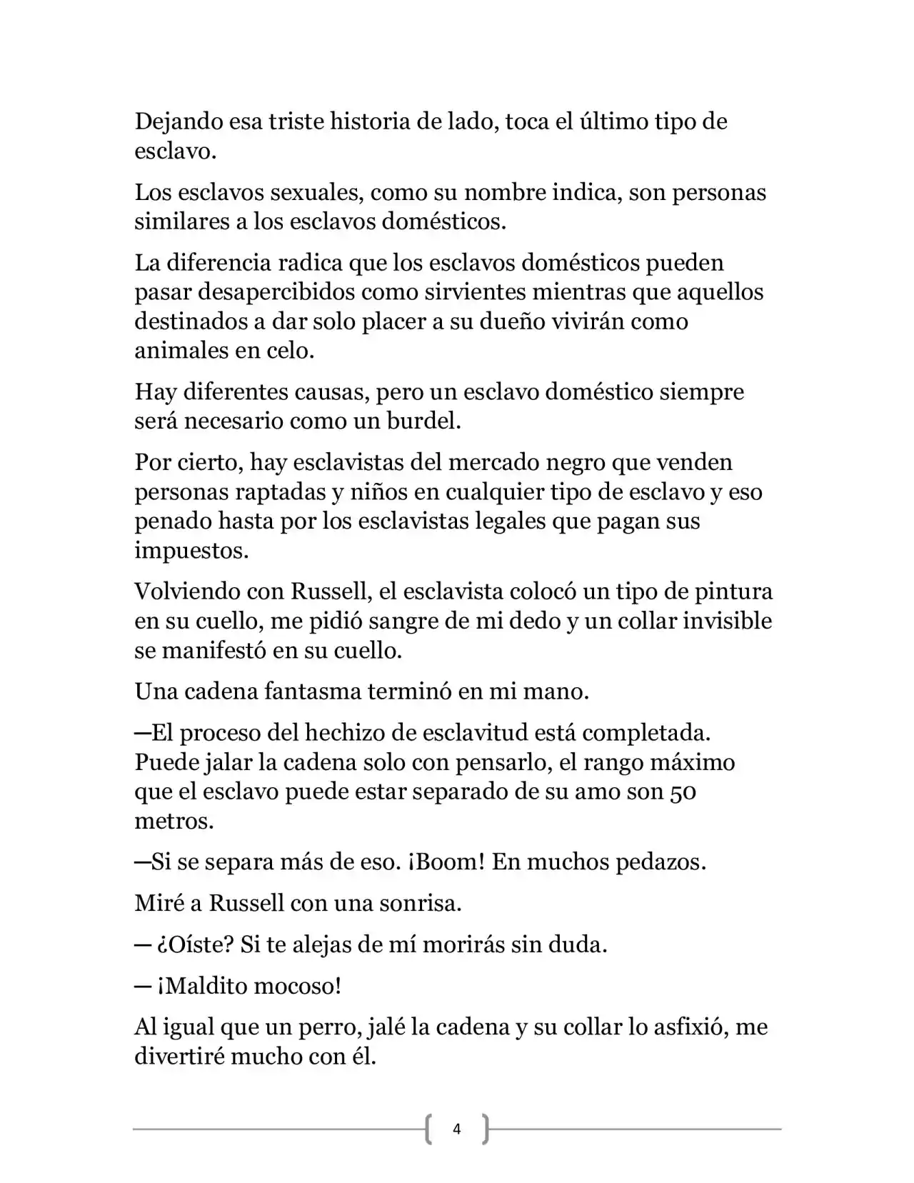 La Ambición Del Dios De La Espada (Novela) - Capítulo 3 - Página 4 - LectorTMOo