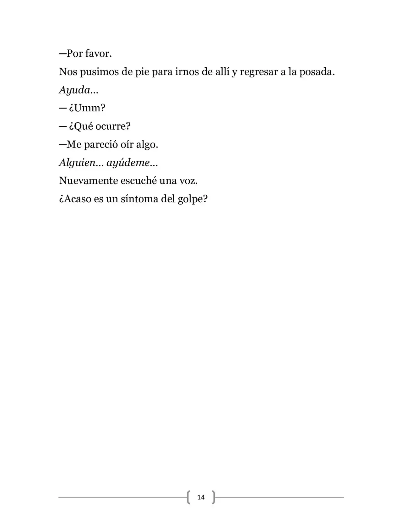 La Ambición Del Dios De La Espada (Novela) - Capítulo 3 - Página 14 - LectorTMOo