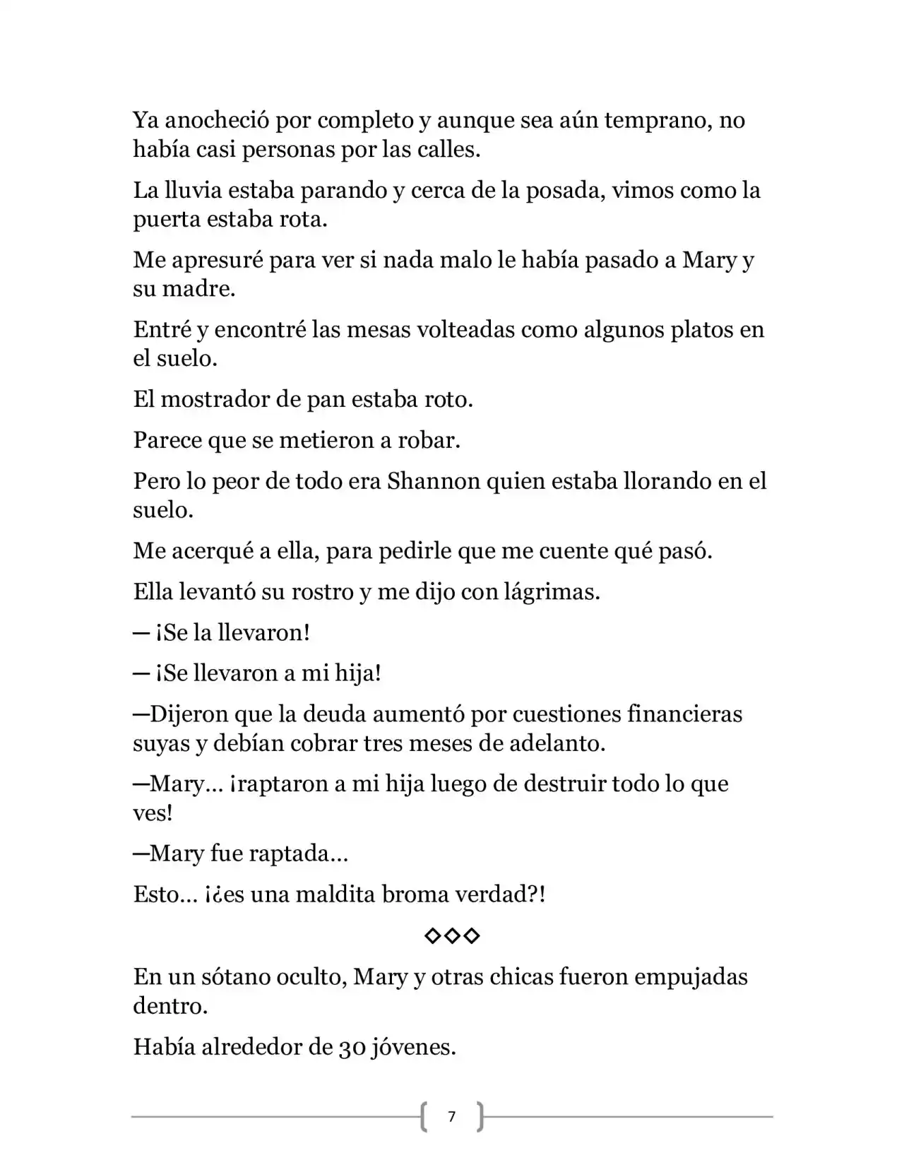 La Ambición Del Dios De La Espada (Novela) - Capítulo 4 - Página 7 - LectorTMOo