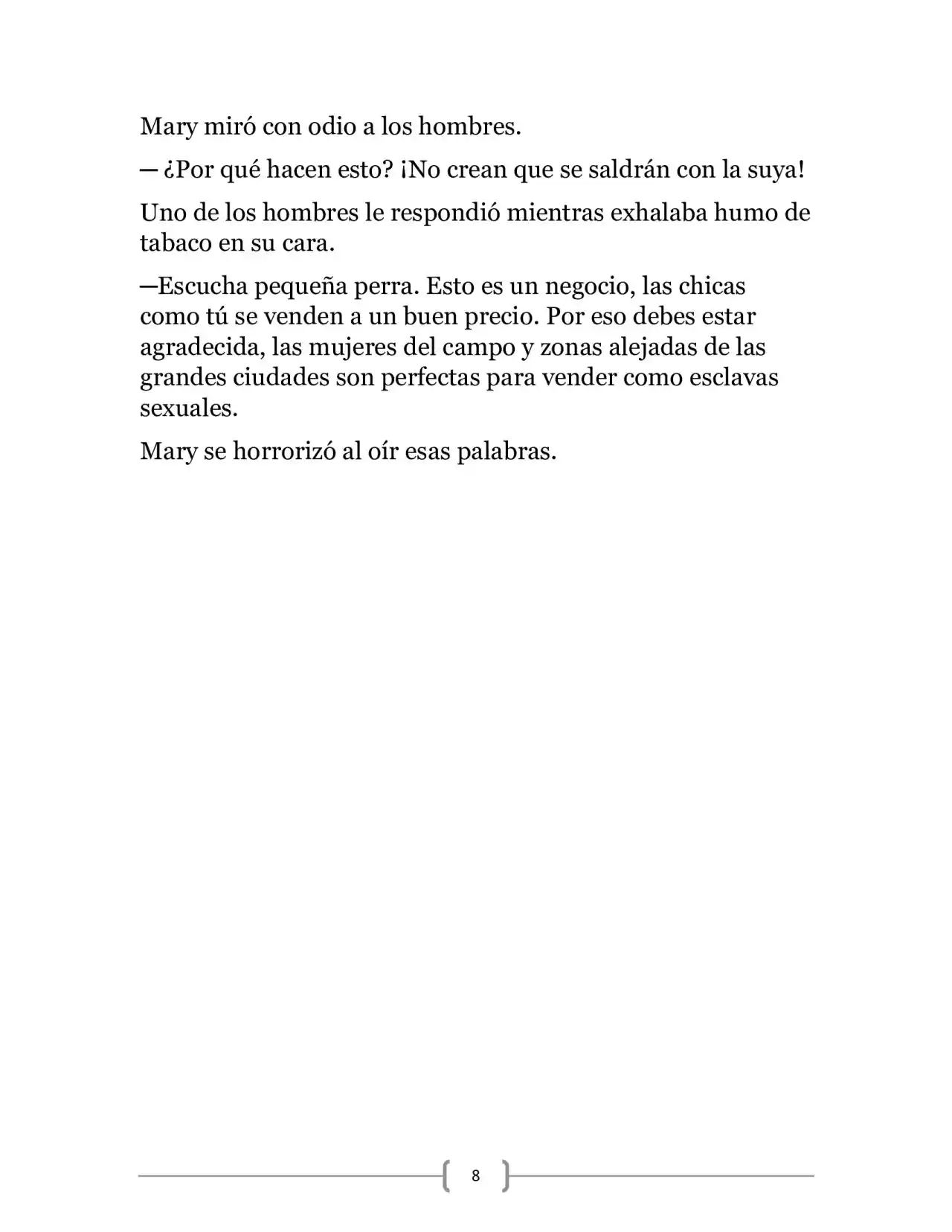 La Ambición Del Dios De La Espada (Novela) - Capítulo 4 - Página 8 - LectorTMOo