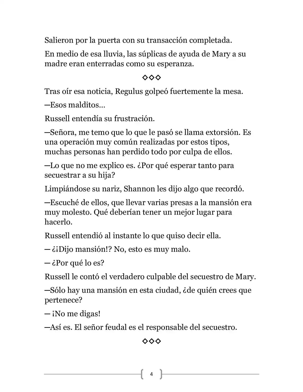 La Ambición Del Dios De La Espada (Novela) - Capítulo 5 - Página 4 - LectorTMOo