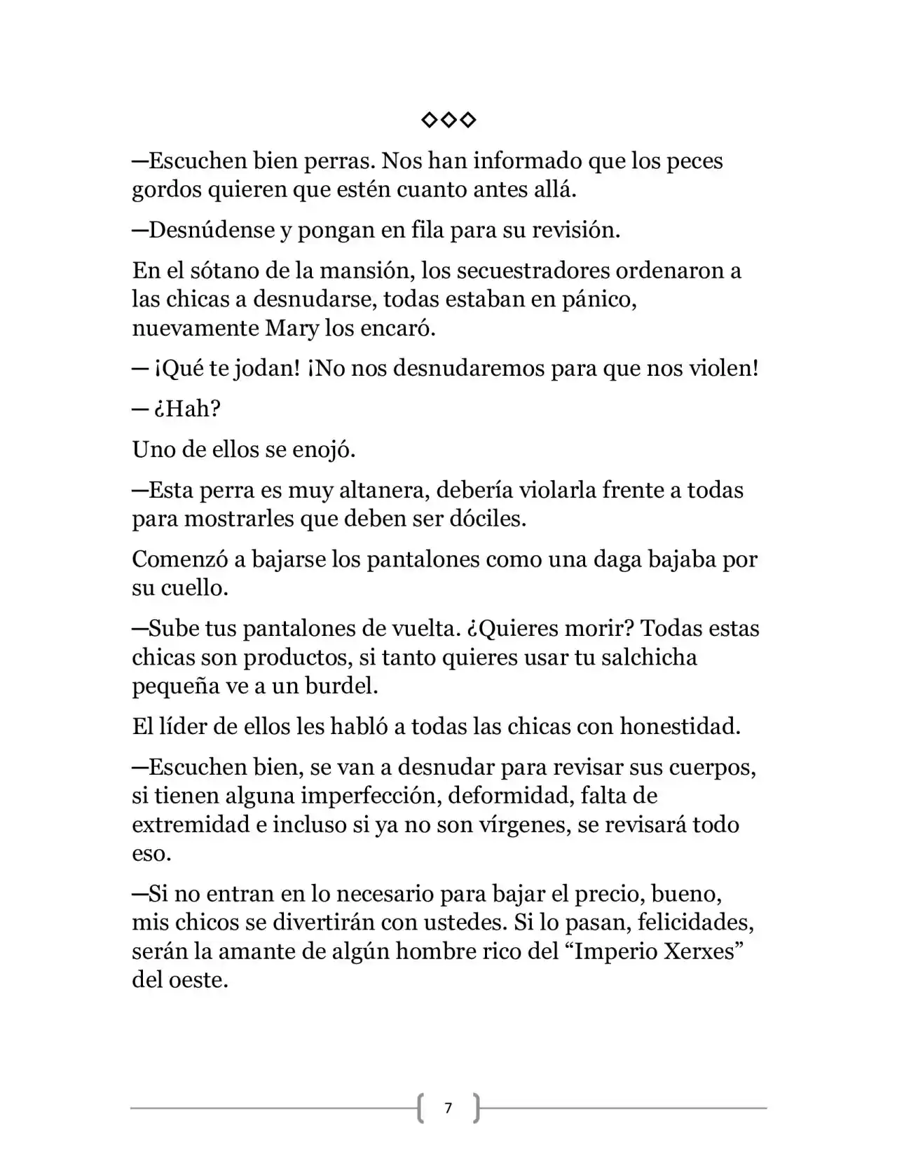 La Ambición Del Dios De La Espada (Novela) - Capítulo 5 - Página 7 - LectorTMOo