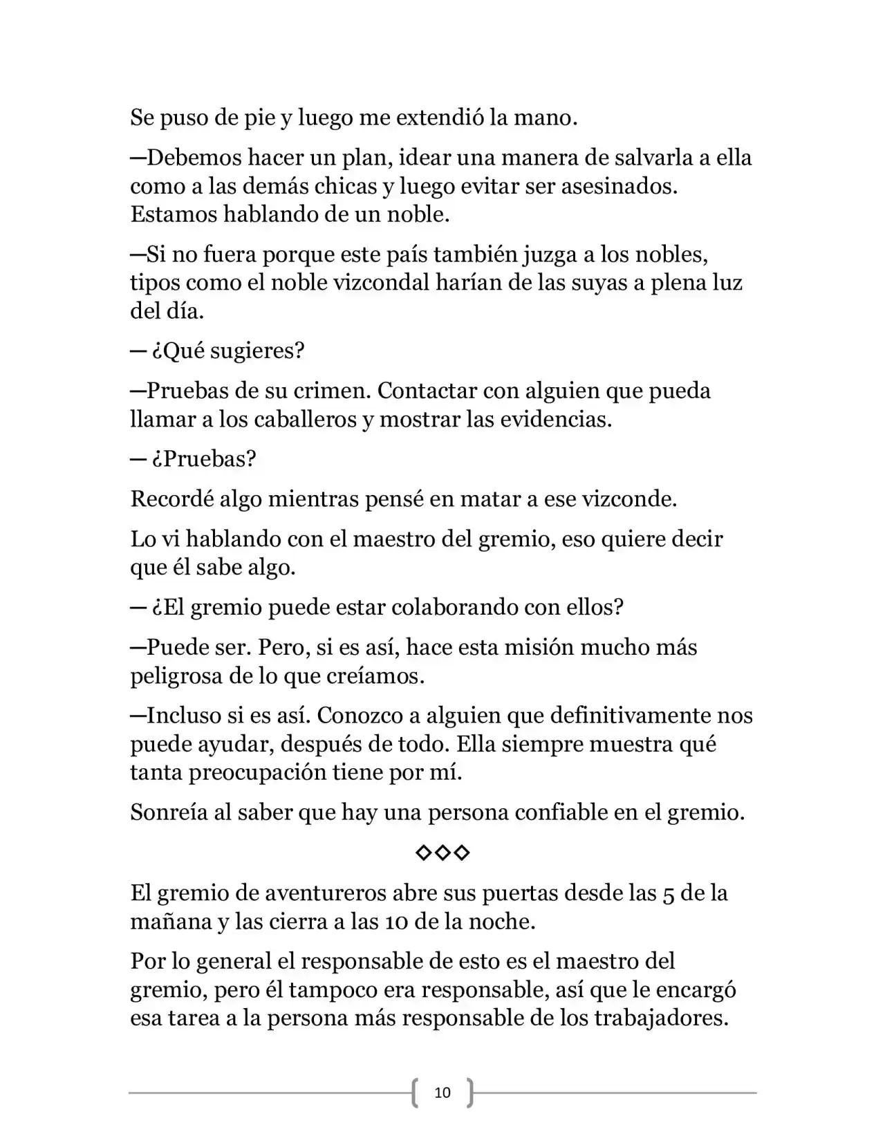 La Ambición Del Dios De La Espada (Novela) - Capítulo 5 - Página 10 - LectorTMOo