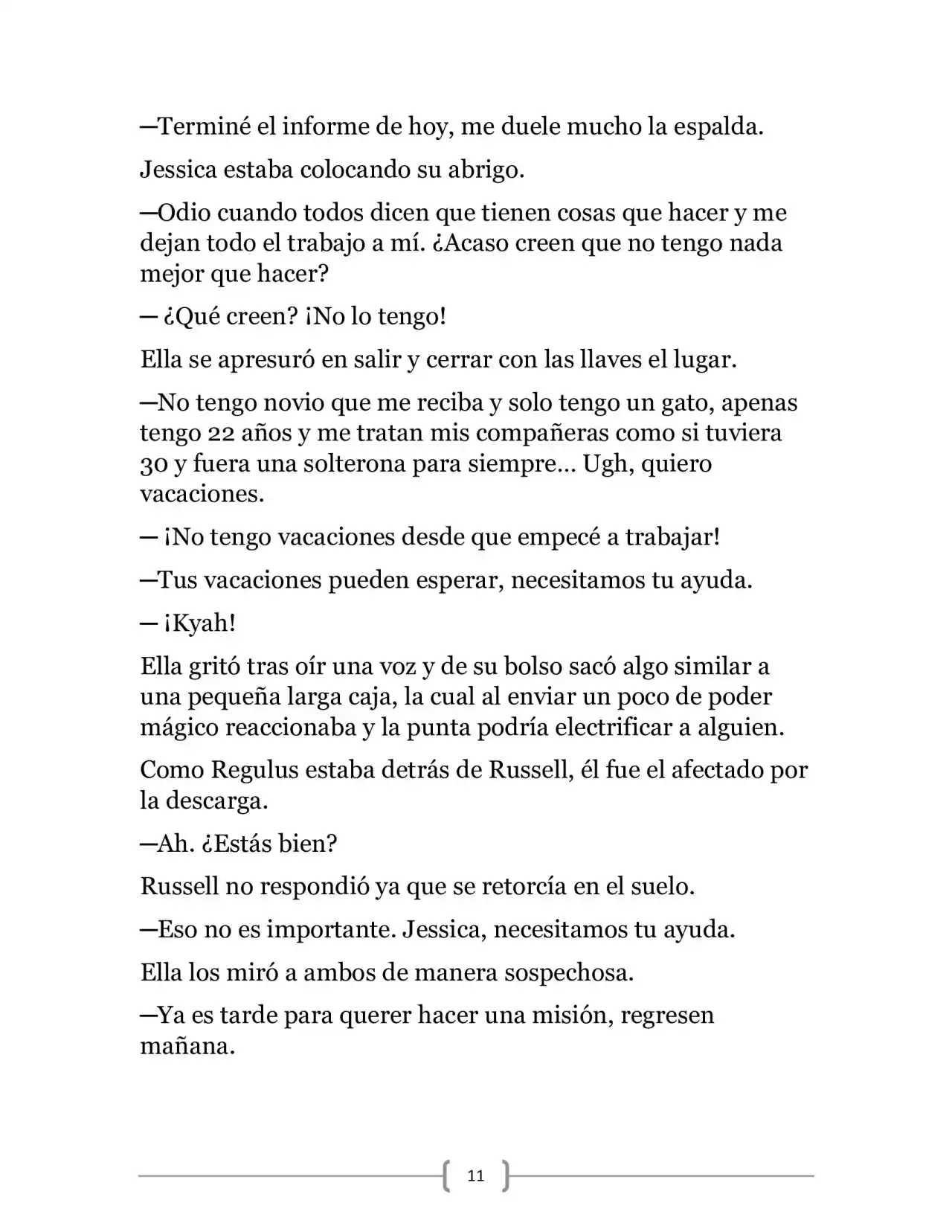 La Ambición Del Dios De La Espada (Novela) - Capítulo 5 - Página 11 - LectorTMOo