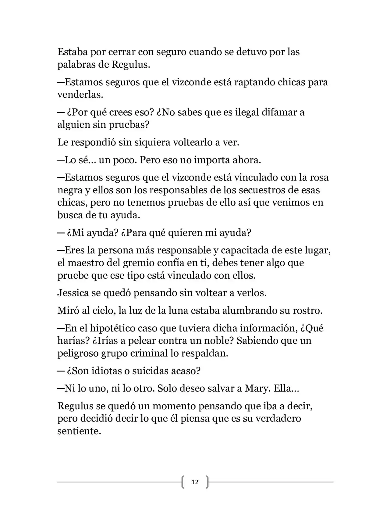 La Ambición Del Dios De La Espada (Novela) - Capítulo 5 - Página 12 - LectorTMOo