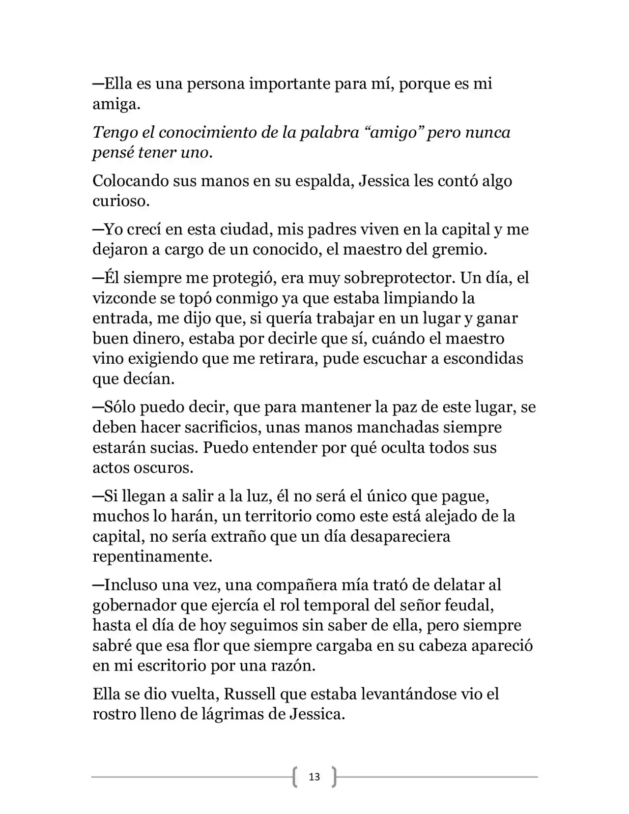 La Ambición Del Dios De La Espada (Novela) - Capítulo 5 - Página 13 - LectorTMOo
