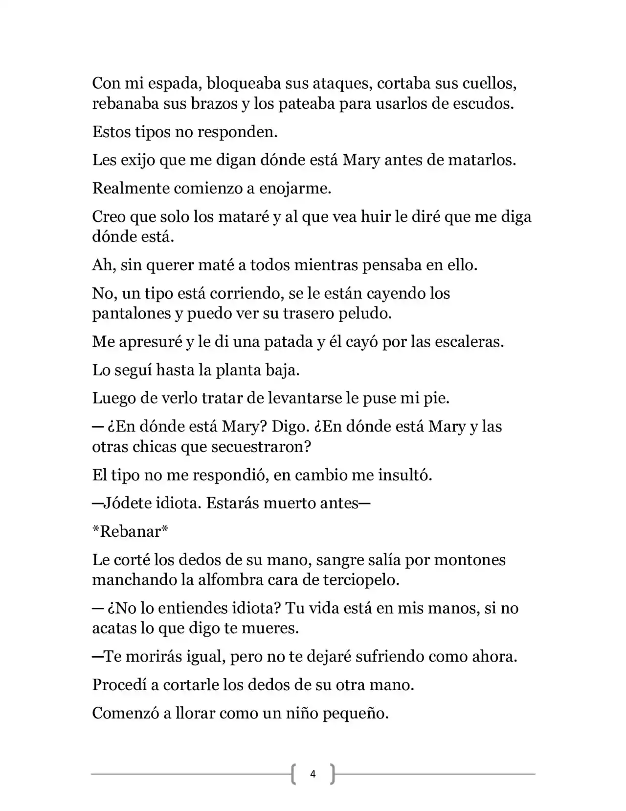 La Ambición Del Dios De La Espada (Novela) - Capítulo 6 - Página 4 - LectorTMOo