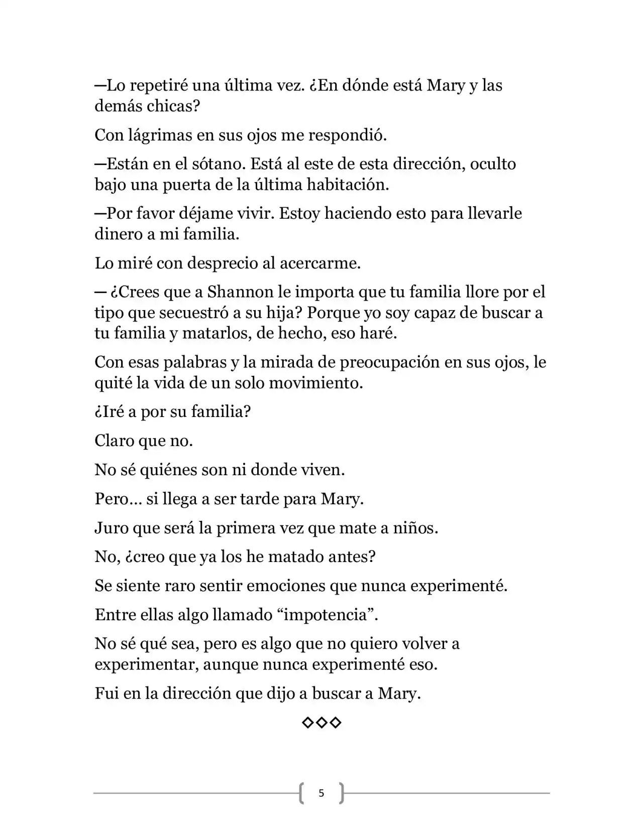 La Ambición Del Dios De La Espada (Novela) - Capítulo 6 - Página 5 - LectorTMOo