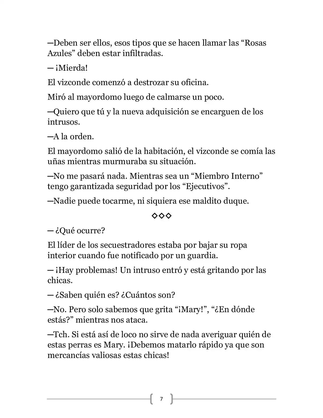 La Ambición Del Dios De La Espada (Novela) - Capítulo 6 - Página 7 - LectorTMOo