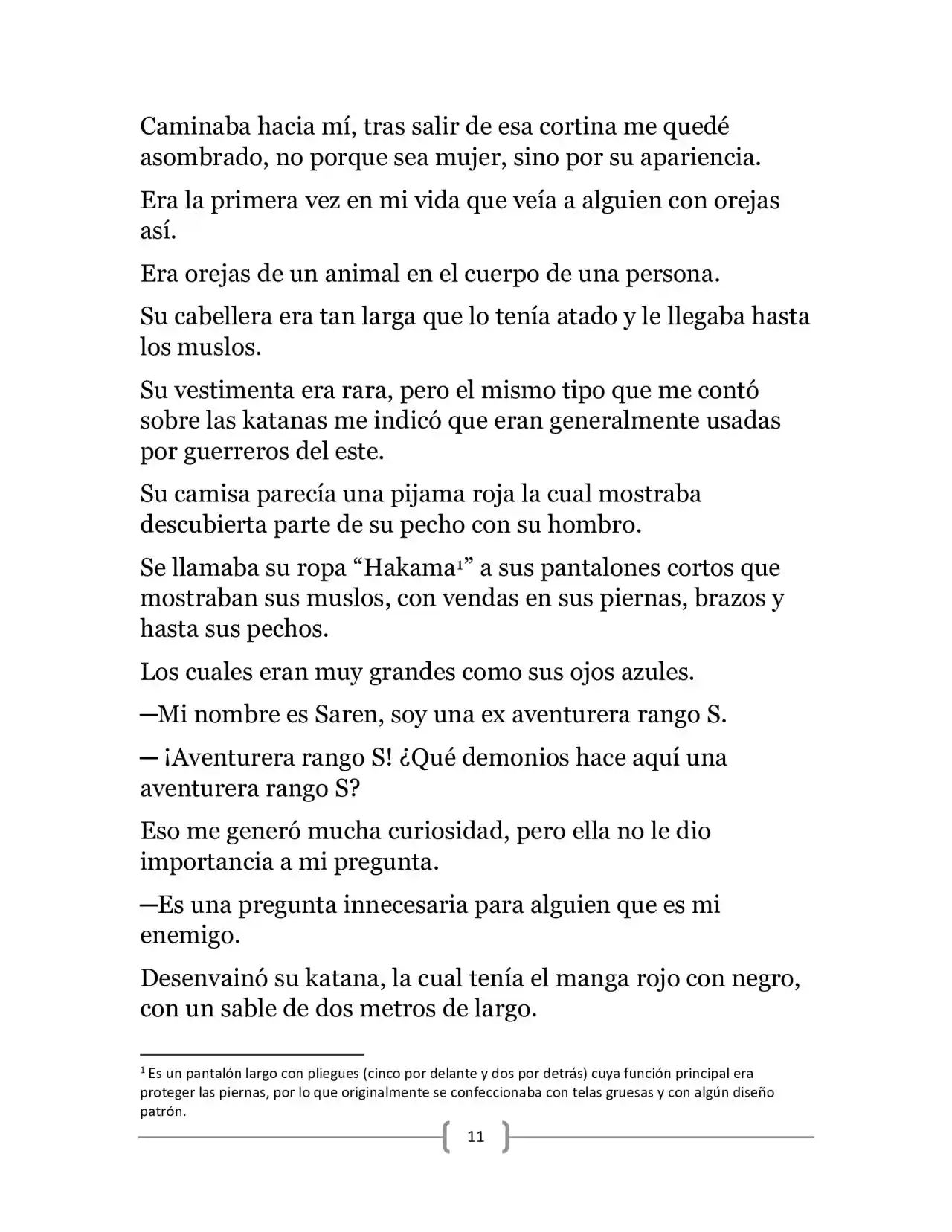 La Ambición Del Dios De La Espada (Novela) - Capítulo 6 - Página 11 - LectorTMOo