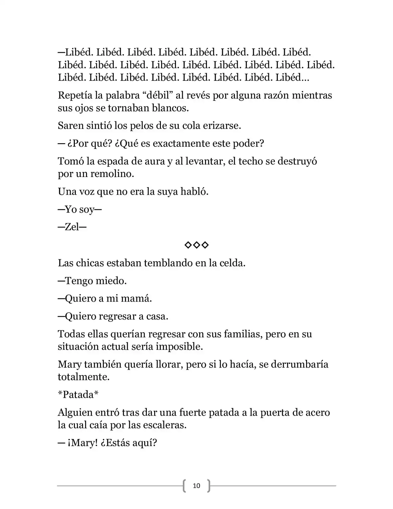 La Ambición Del Dios De La Espada (Novela) - Capítulo 7 - Página 10 - LectorTMOo