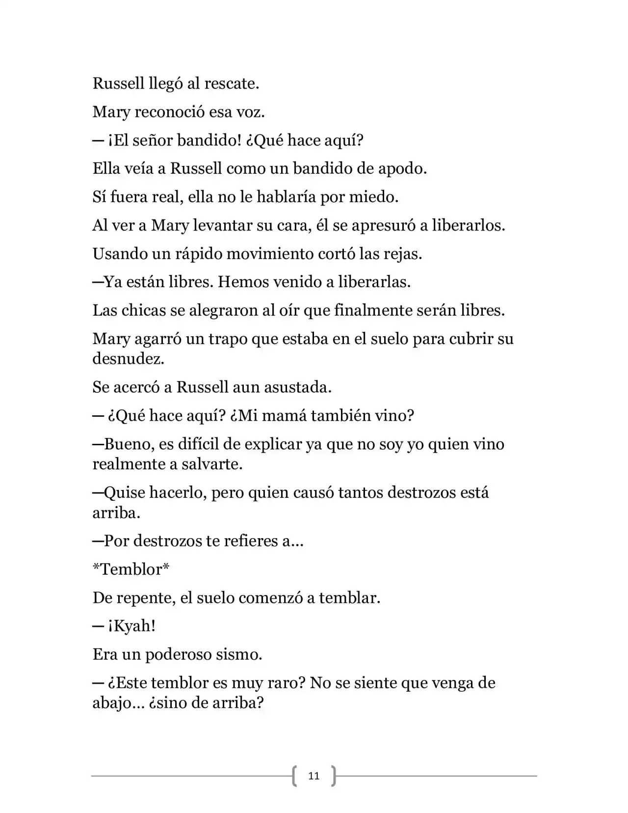 La Ambición Del Dios De La Espada (Novela) - Capítulo 7 - Página 11 - LectorTMOo
