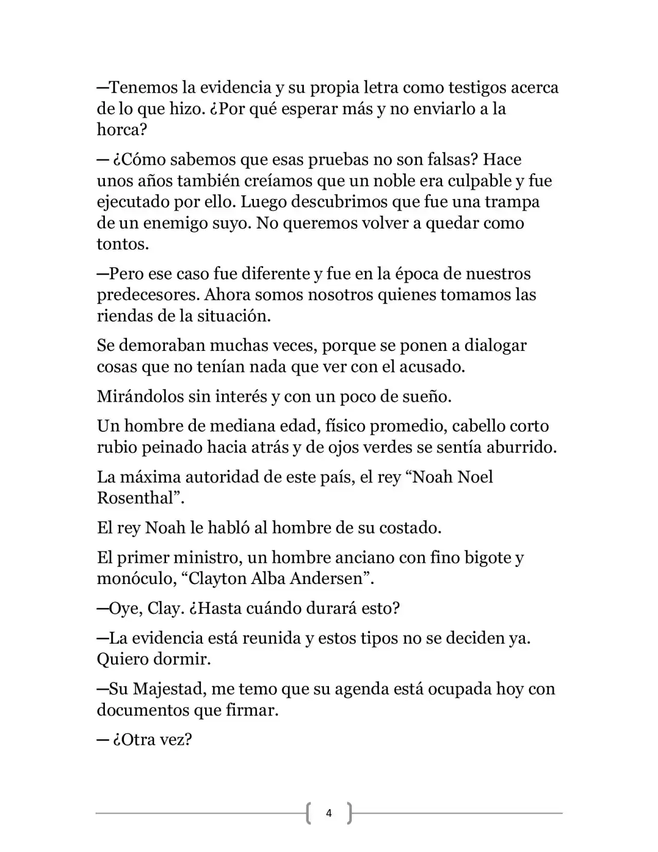 La Ambición Del Dios De La Espada (Novela) - Capítulo 8 - Página 4 - LectorTMOo