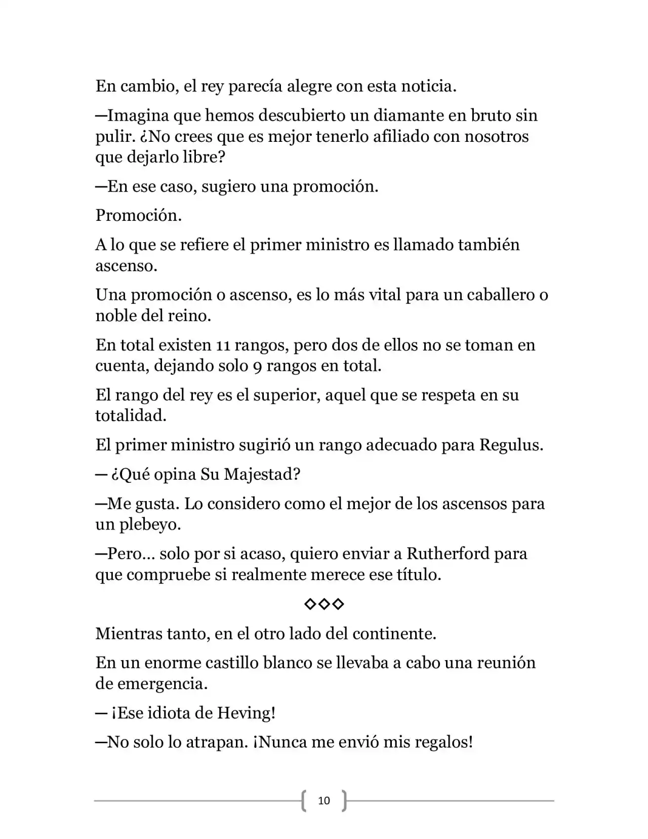 La Ambición Del Dios De La Espada (Novela) - Capítulo 8 - Página 10 - LectorTMOo