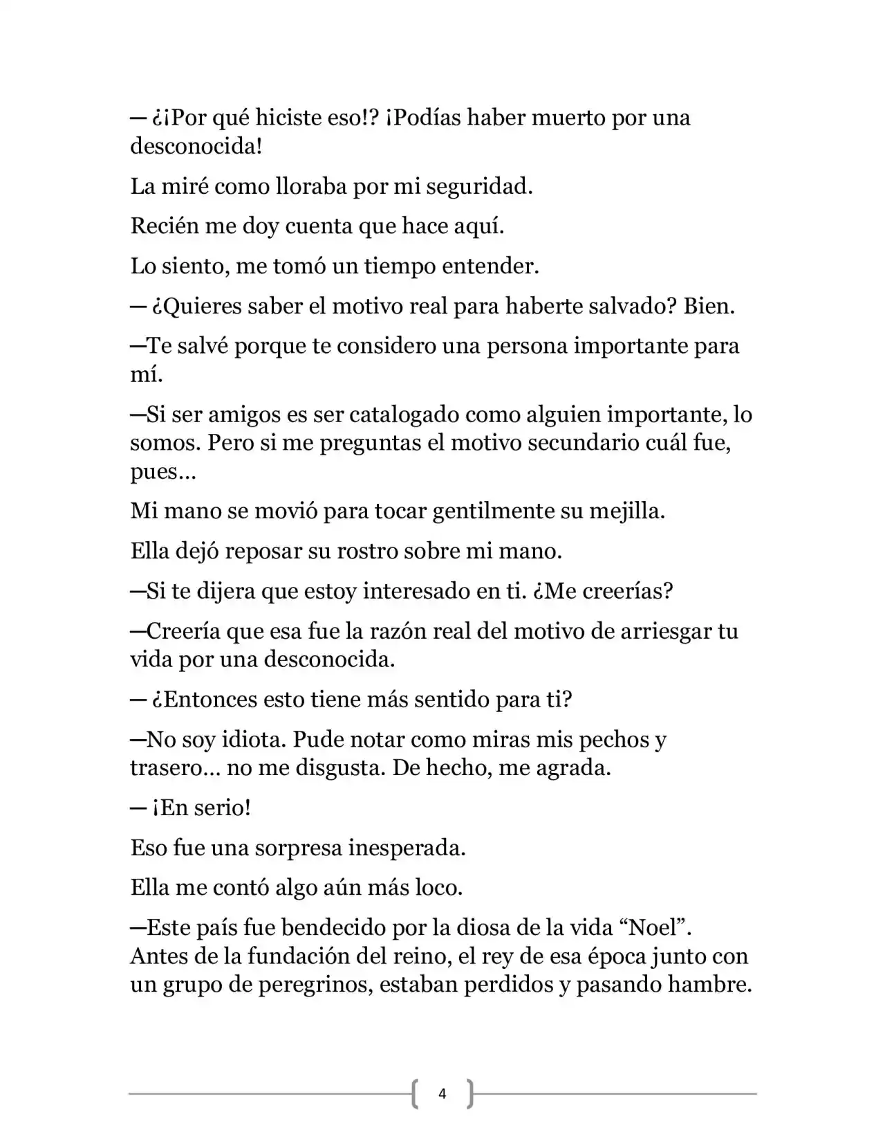 La Ambición Del Dios De La Espada (Novela) - Capítulo 9 - Página 4 - LectorTMOo