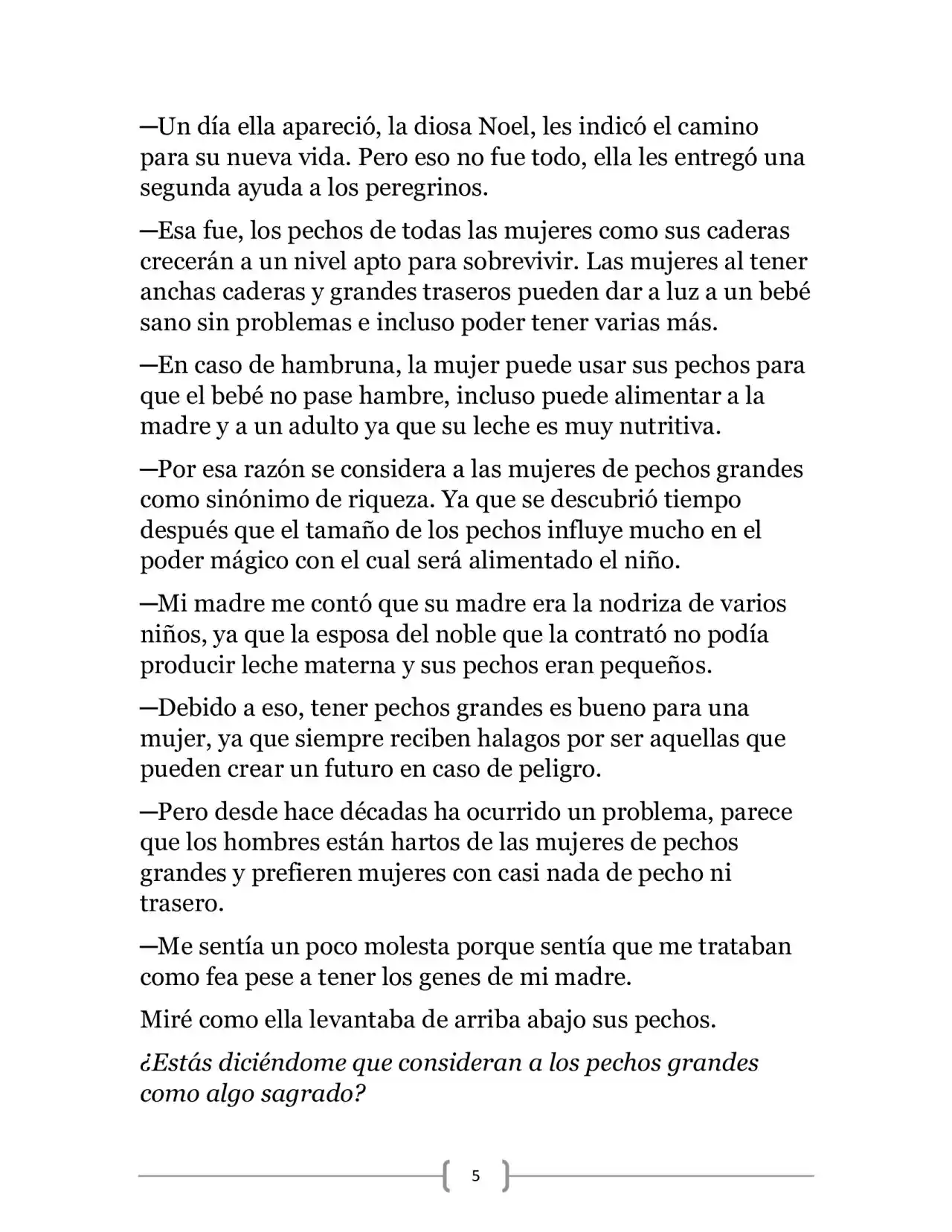 La Ambición Del Dios De La Espada (Novela) - Capítulo 9 - Página 5 - LectorTMOo