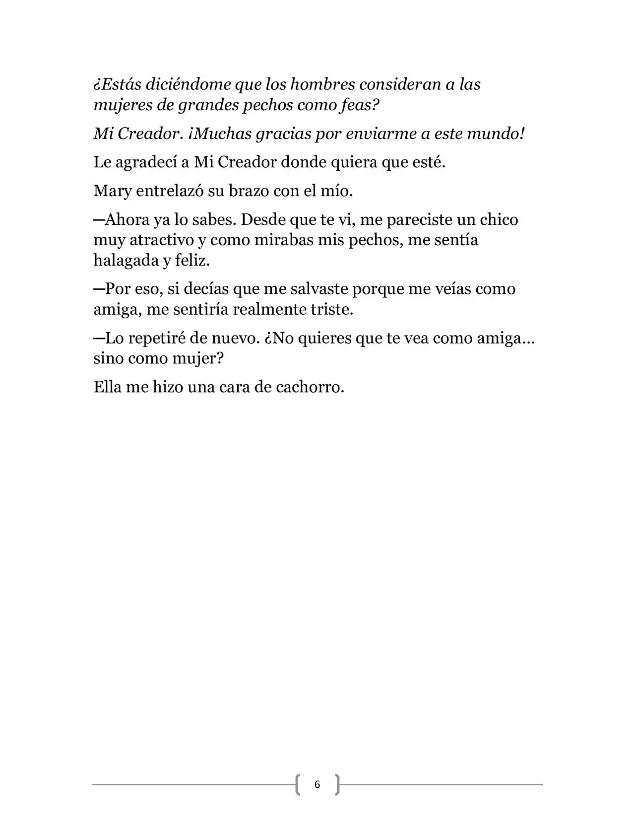 La Ambición Del Dios De La Espada (Novela) - Capítulo 9 - Página 6 - LectorTMOo
