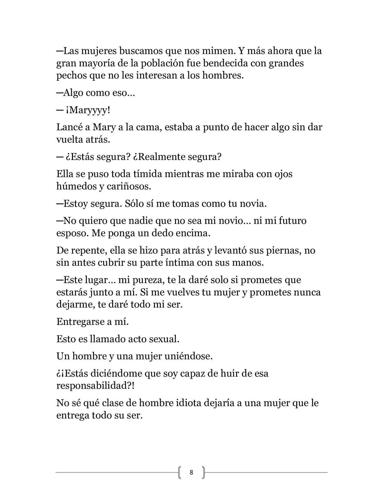 La Ambición Del Dios De La Espada (Novela) - Capítulo 9 - Página 8 - LectorTMOo