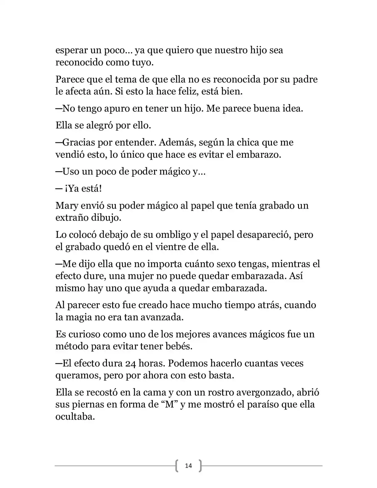 La Ambición Del Dios De La Espada (Novela) - Capítulo 9 - Página 14 - LectorTMOo