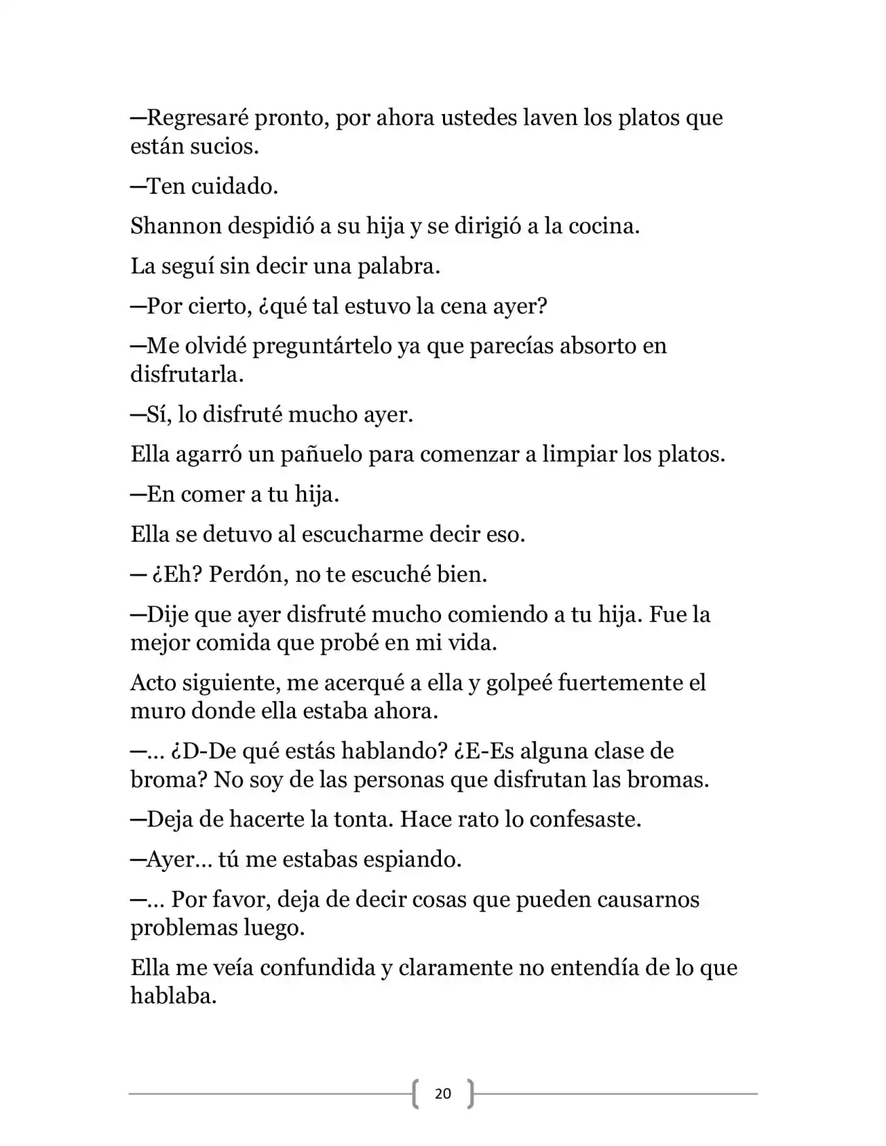La Ambición Del Dios De La Espada (Novela) - Capítulo 9 - Página 20 - LectorTMOo