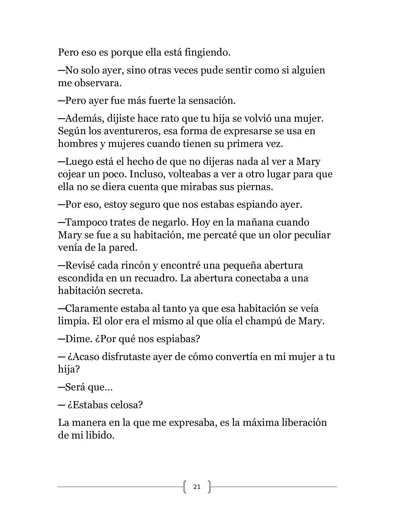 La Ambición Del Dios De La Espada (Novela) - Capítulo 9 - Página 21 - LectorTMOo