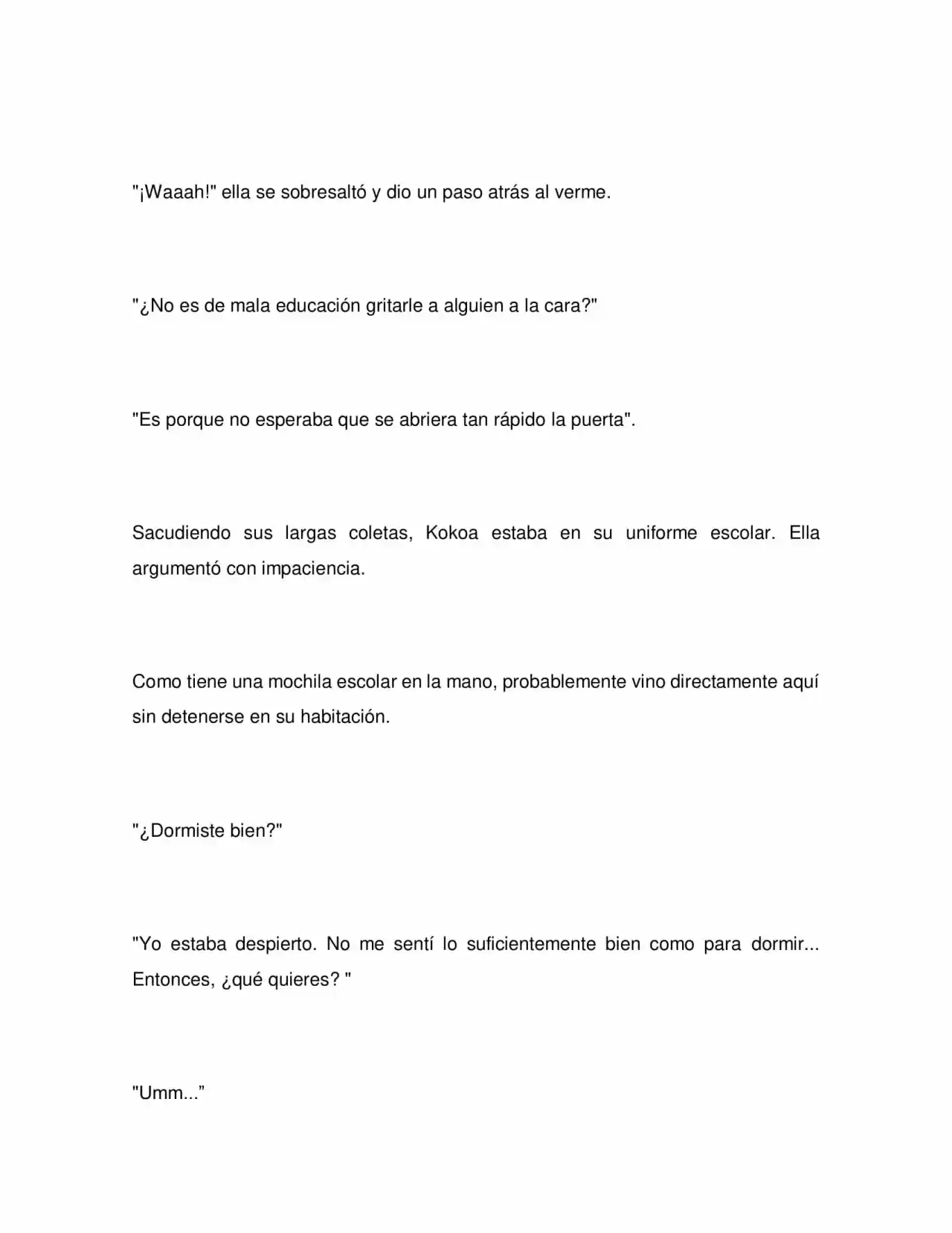 LA AMISTAD QUE SE PERDIÓ ES DULCE Y AMARGA COMO SATOKASHI (Novela) - Capítulo 1 - Página 8 - LectorTMOo