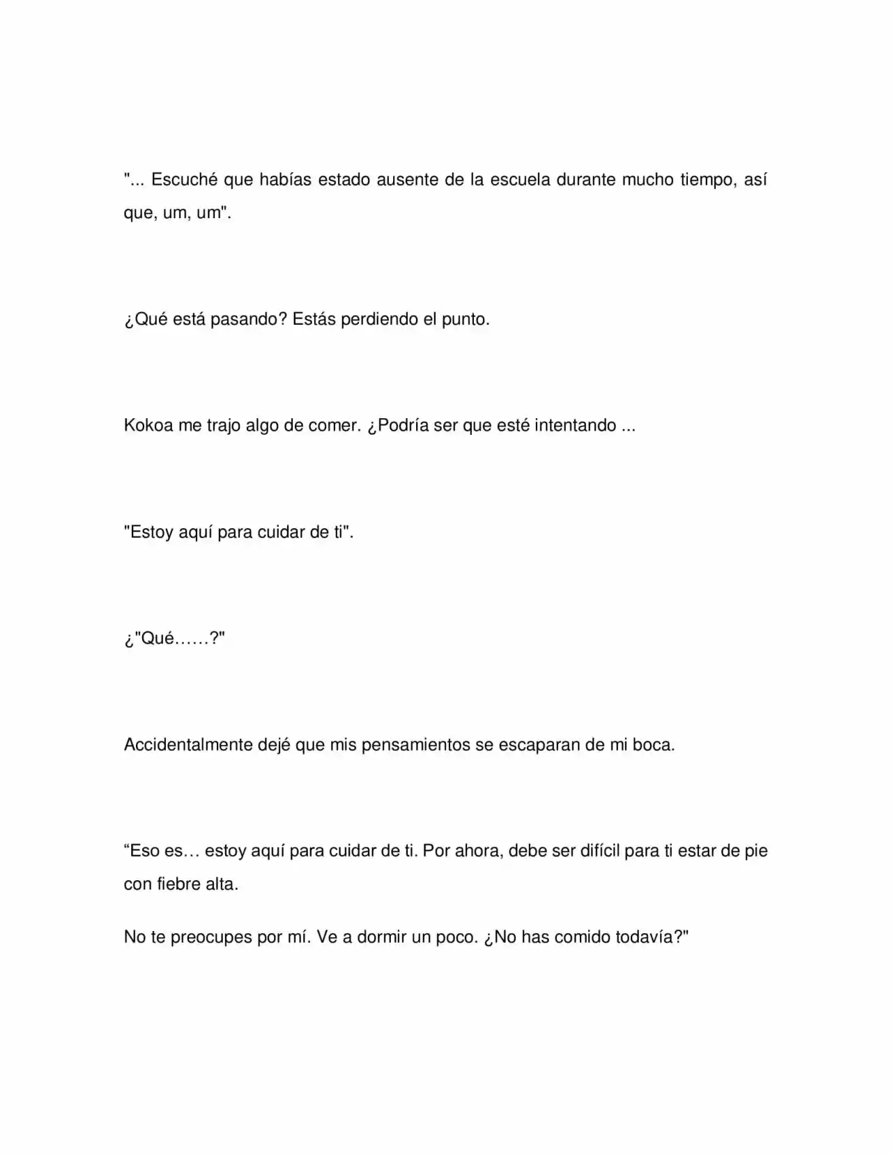 LA AMISTAD QUE SE PERDIÓ ES DULCE Y AMARGA COMO SATOKASHI (Novela) - Capítulo 1 - Página 11 - LectorTMOo