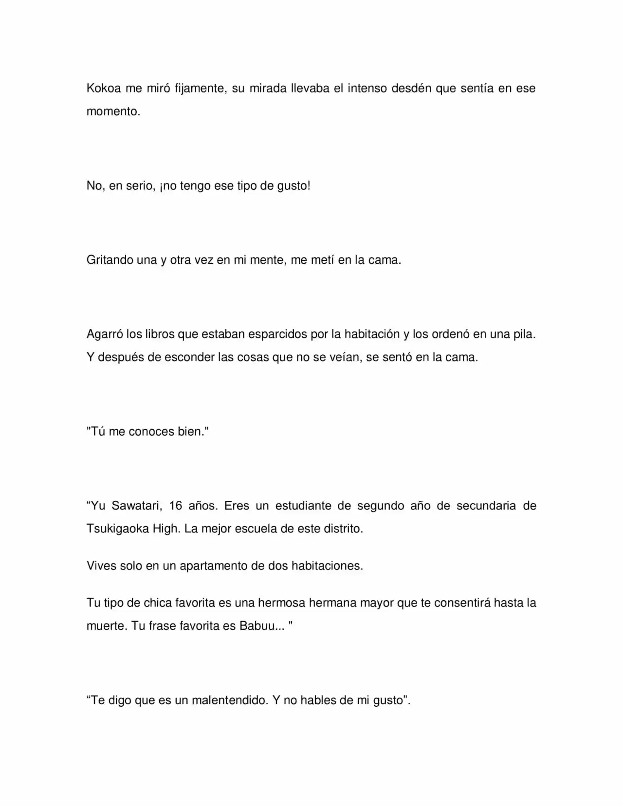 LA AMISTAD QUE SE PERDIÓ ES DULCE Y AMARGA COMO SATOKASHI (Novela) - Capítulo 1 - Página 17 - LectorTMOo