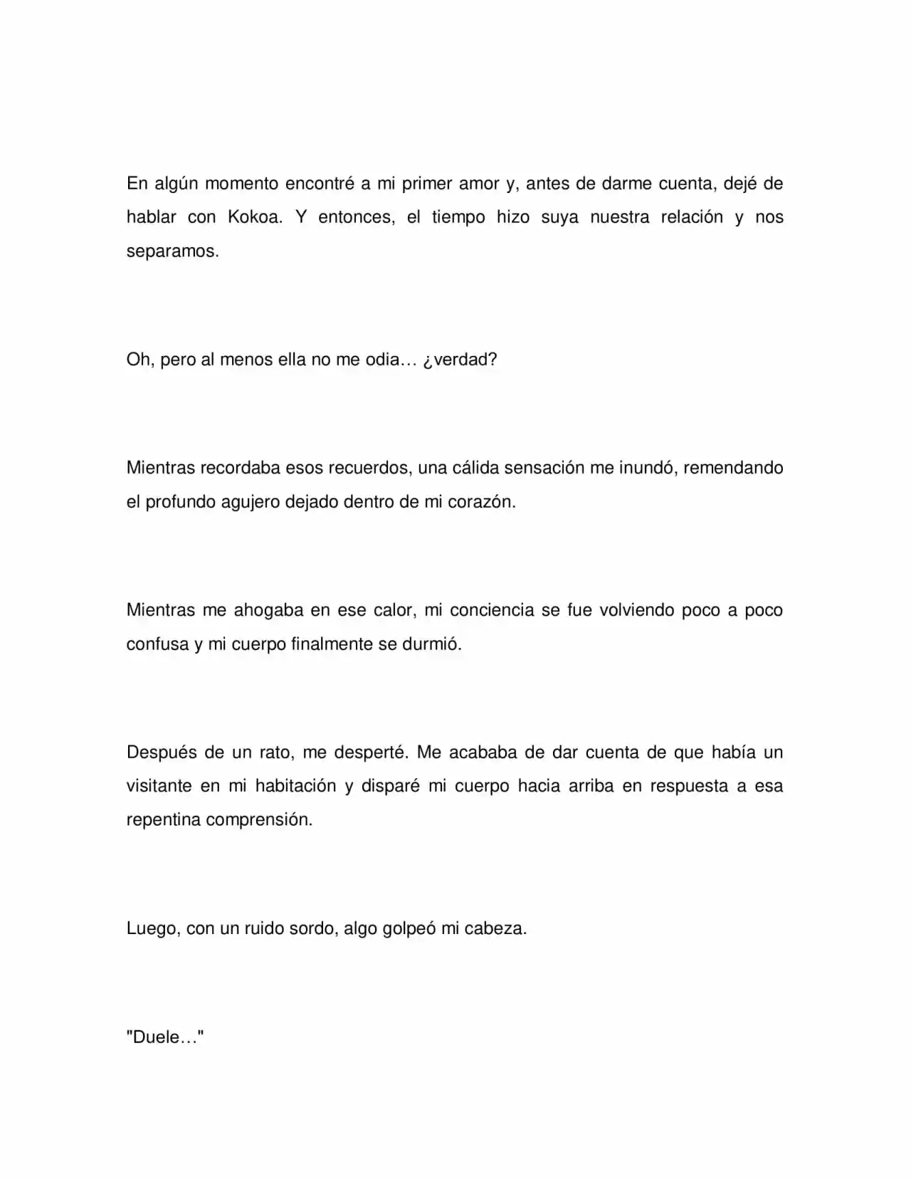 LA AMISTAD QUE SE PERDIÓ ES DULCE Y AMARGA COMO SATOKASHI (Novela) - Capítulo 1 - Página 20 - LectorTMOo