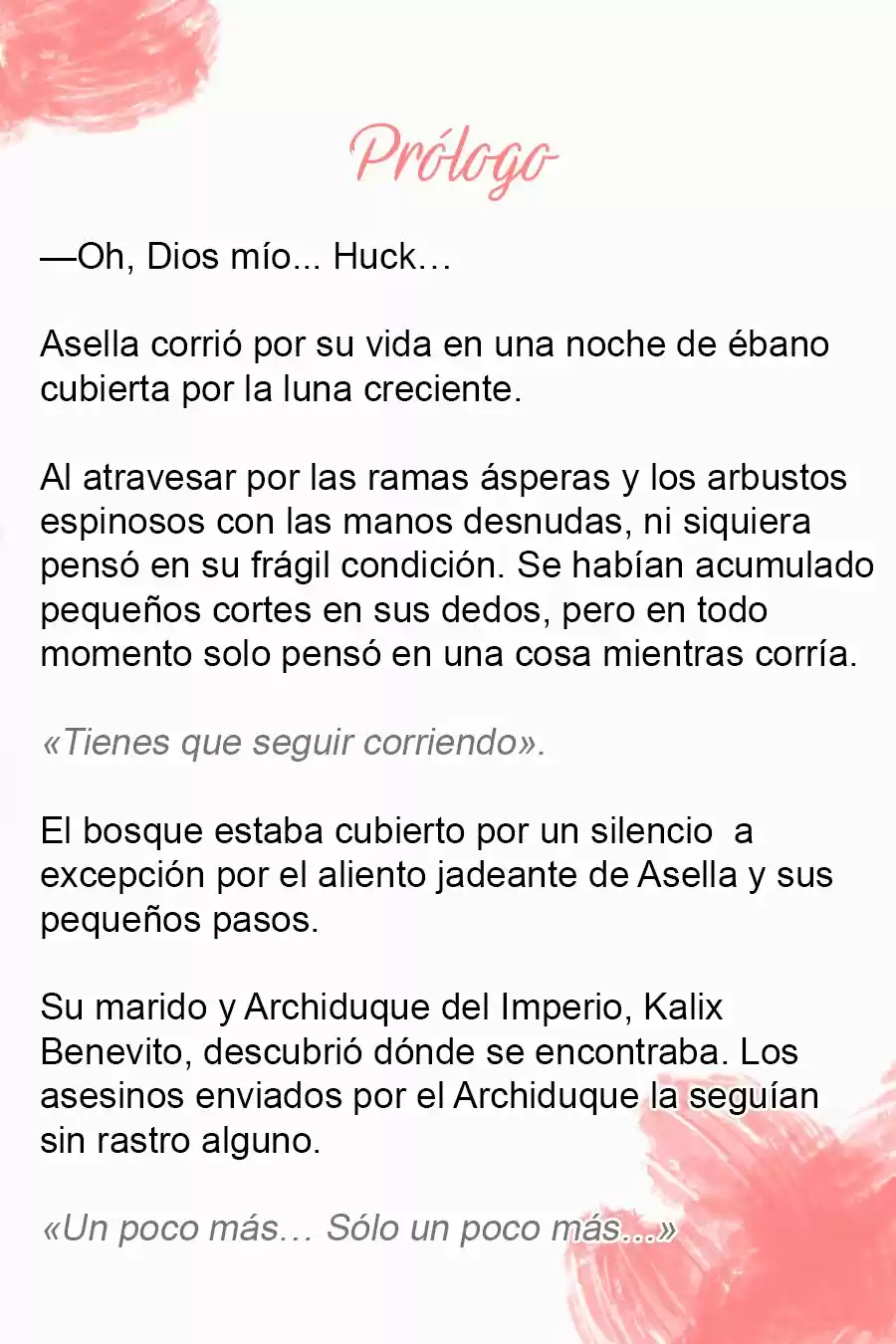 La Archiduquesa Quiere Huir (Novela) - Capítulo 1 - Página 6 - LectorTMOo