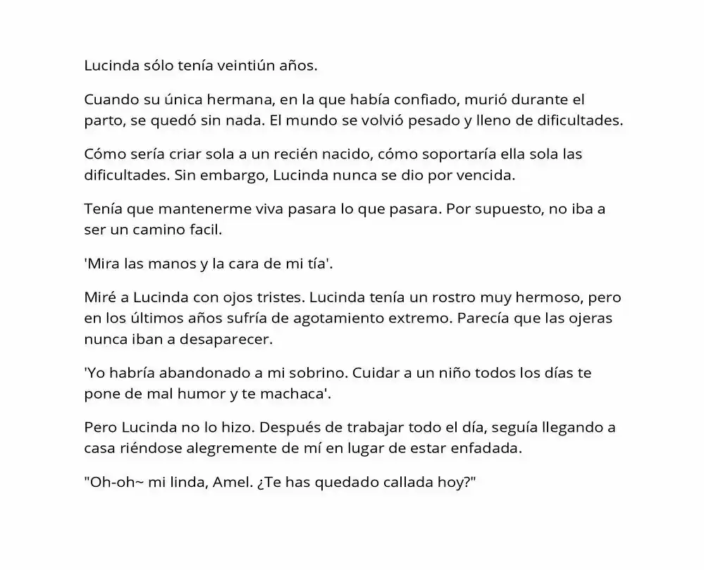 La Bebé Casamentera (Novela) - Capítulo 1 - Página 9 - LectorTMOo