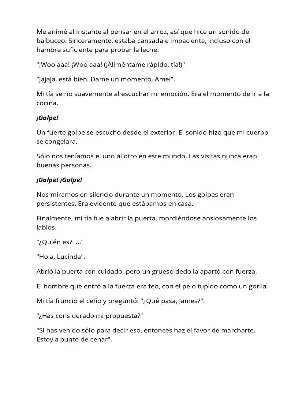 La Bebé Casamentera (Novela) - Capítulo 1 - Página 11 - LectorTMOo