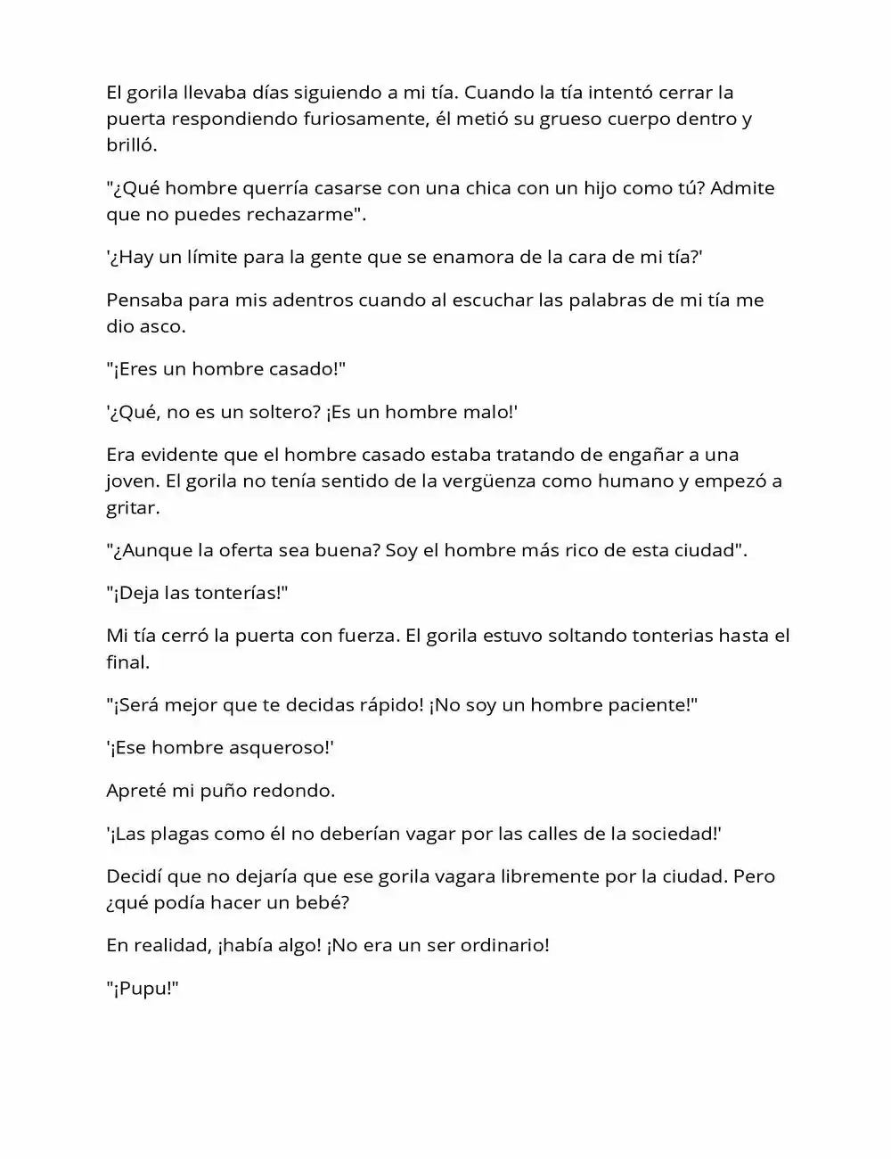 La Bebé Casamentera (Novela) - Capítulo 1 - Página 12 - LectorTMOo